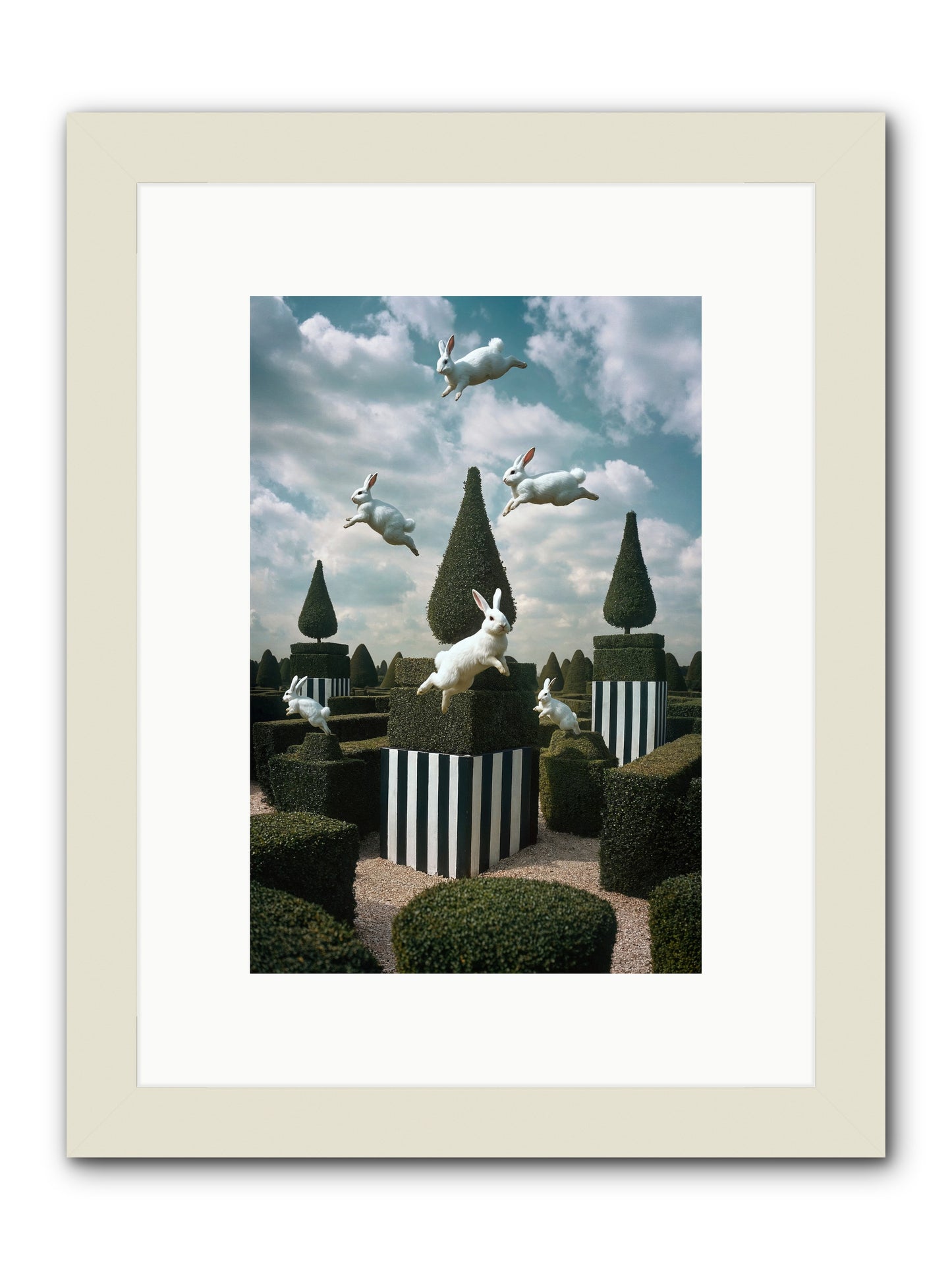 Jolly Good Time No. 1 -- Framed Print - White 8x12