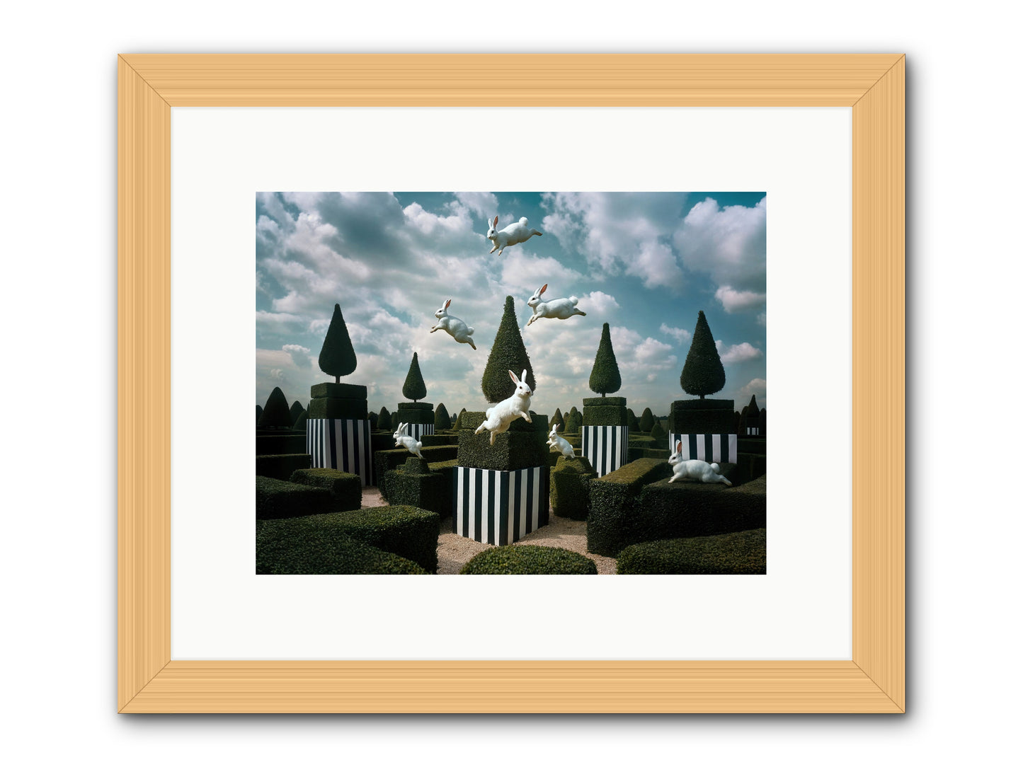 Jolly Good Time No. 2 -- Framed Print - Natural 12x9