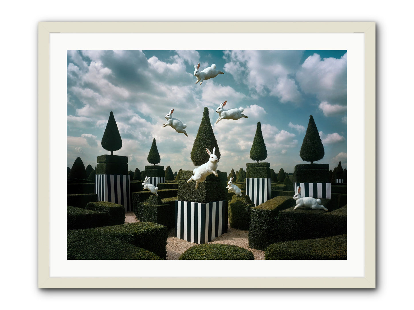 Jolly Good Time No. 2 -- Framed Print - White 32x24
