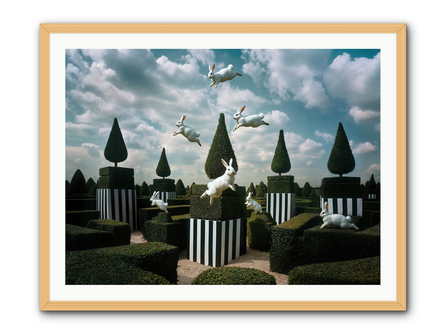 Jolly Good Time No. 2 -- Framed Print - Natural 40x30