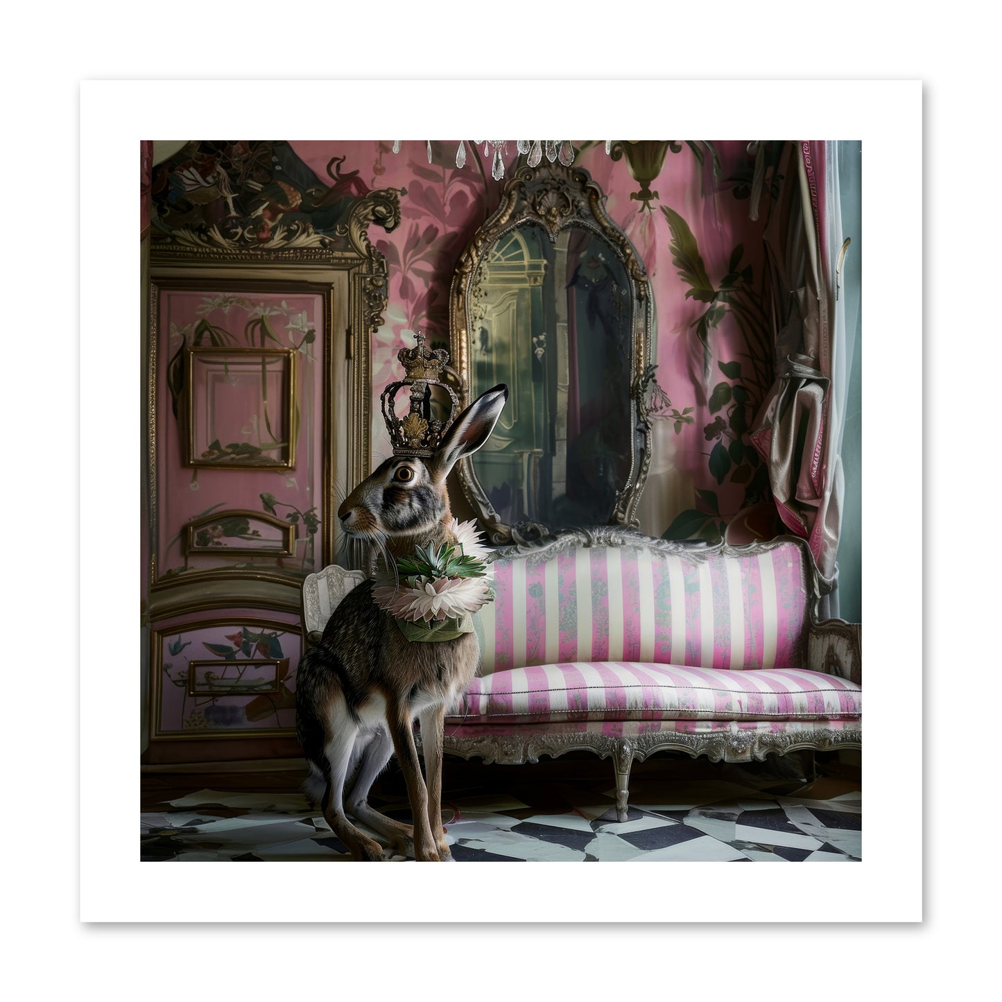 Jonquille -- Loose Canvas Print 12x12