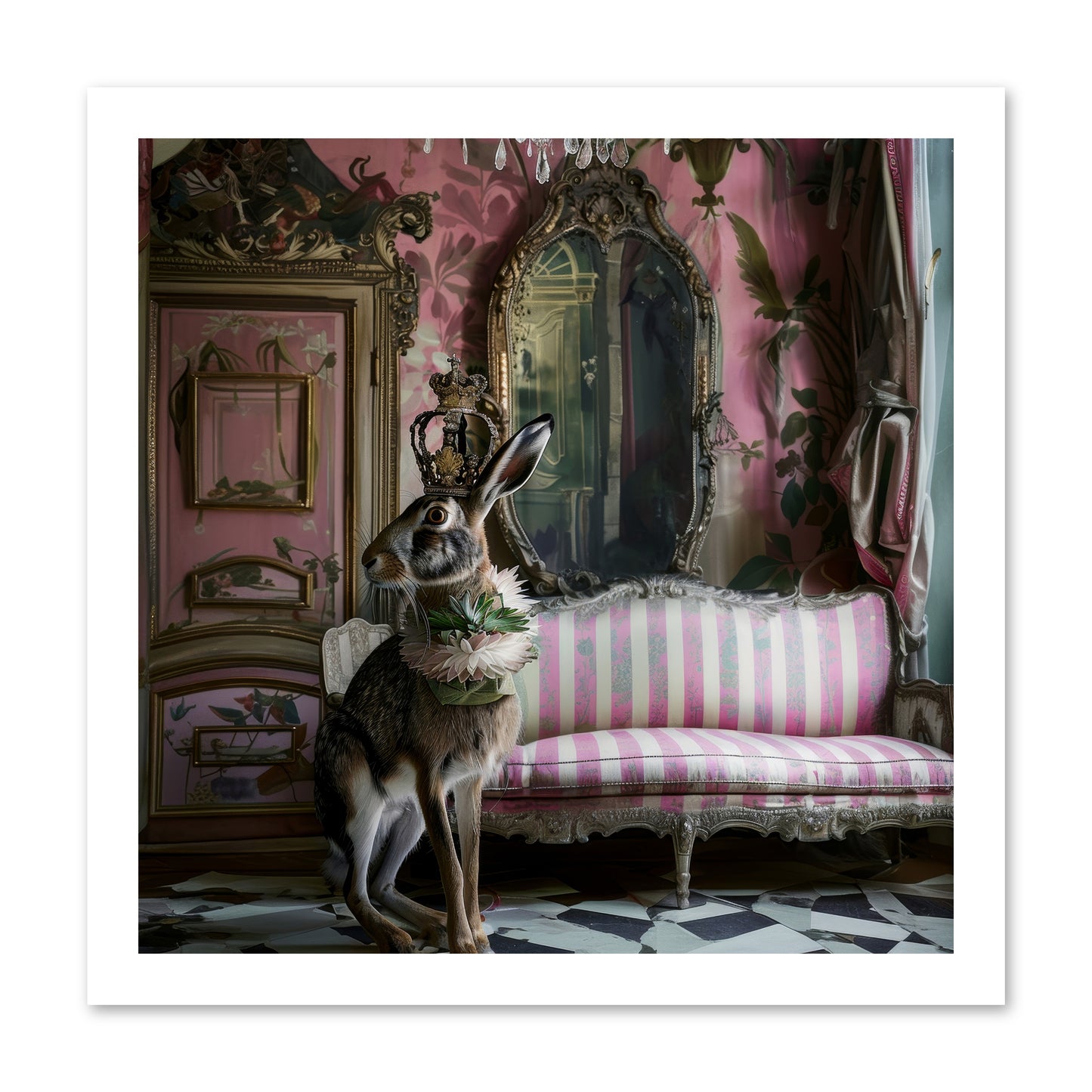 Jonquille -- Loose Canvas Print 16x16