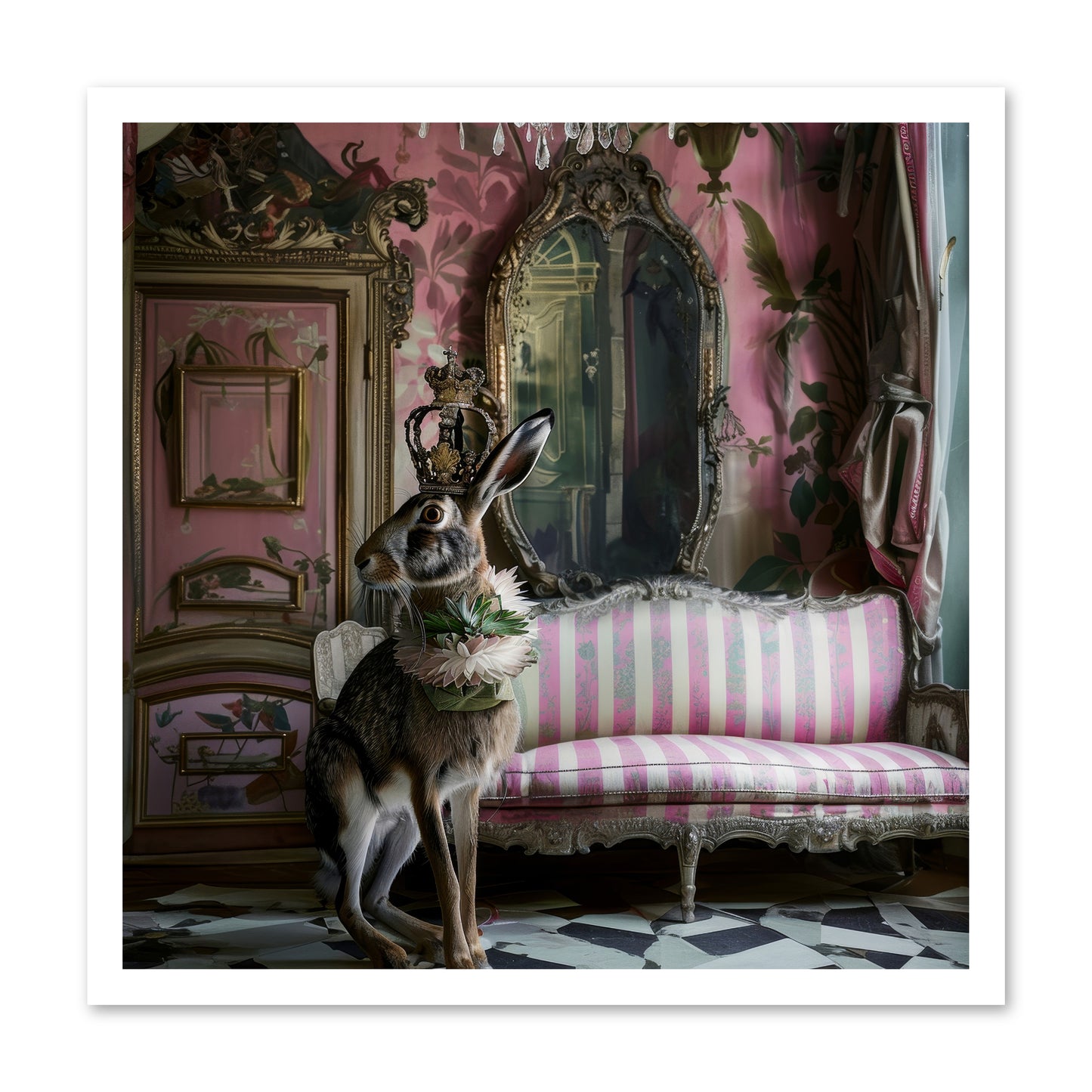 Jonquille -- Loose Canvas Print 24x24