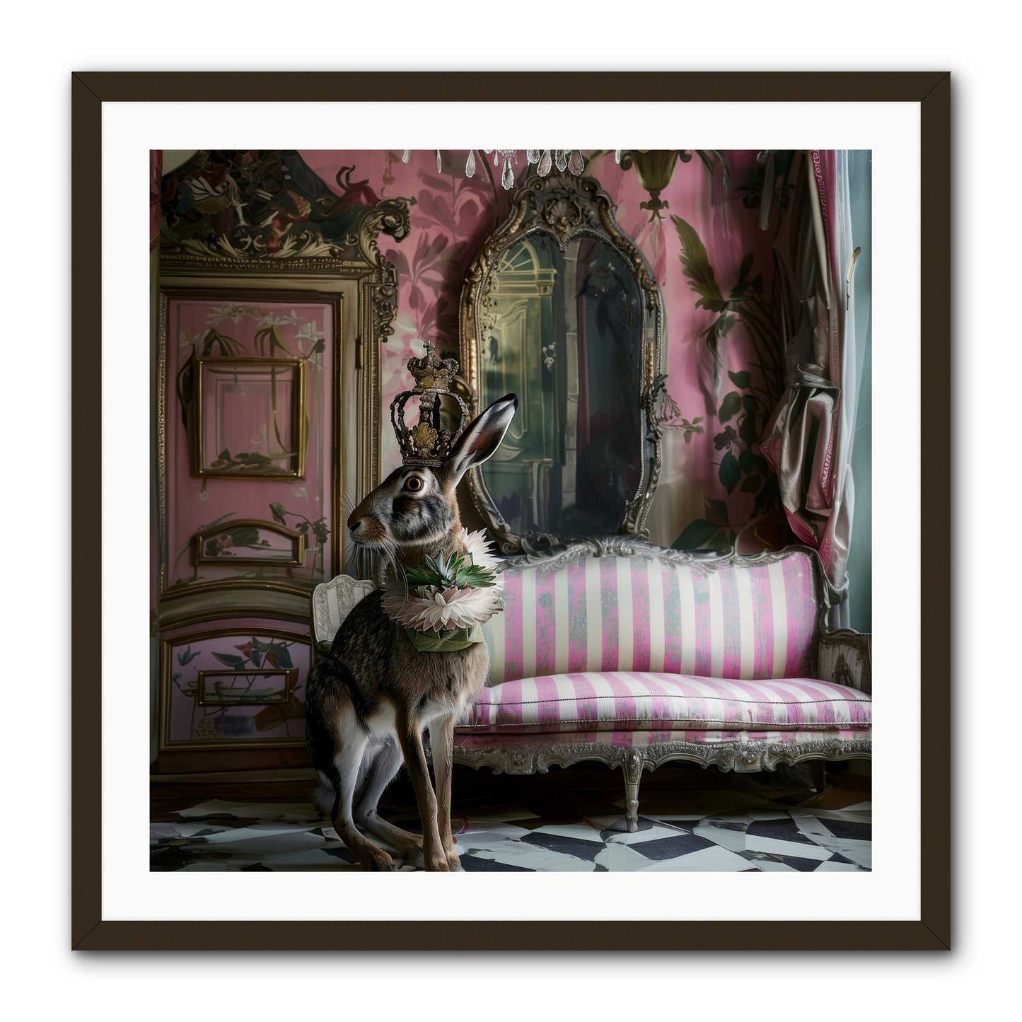 Jonquille -- Framed Print - Black 30x30