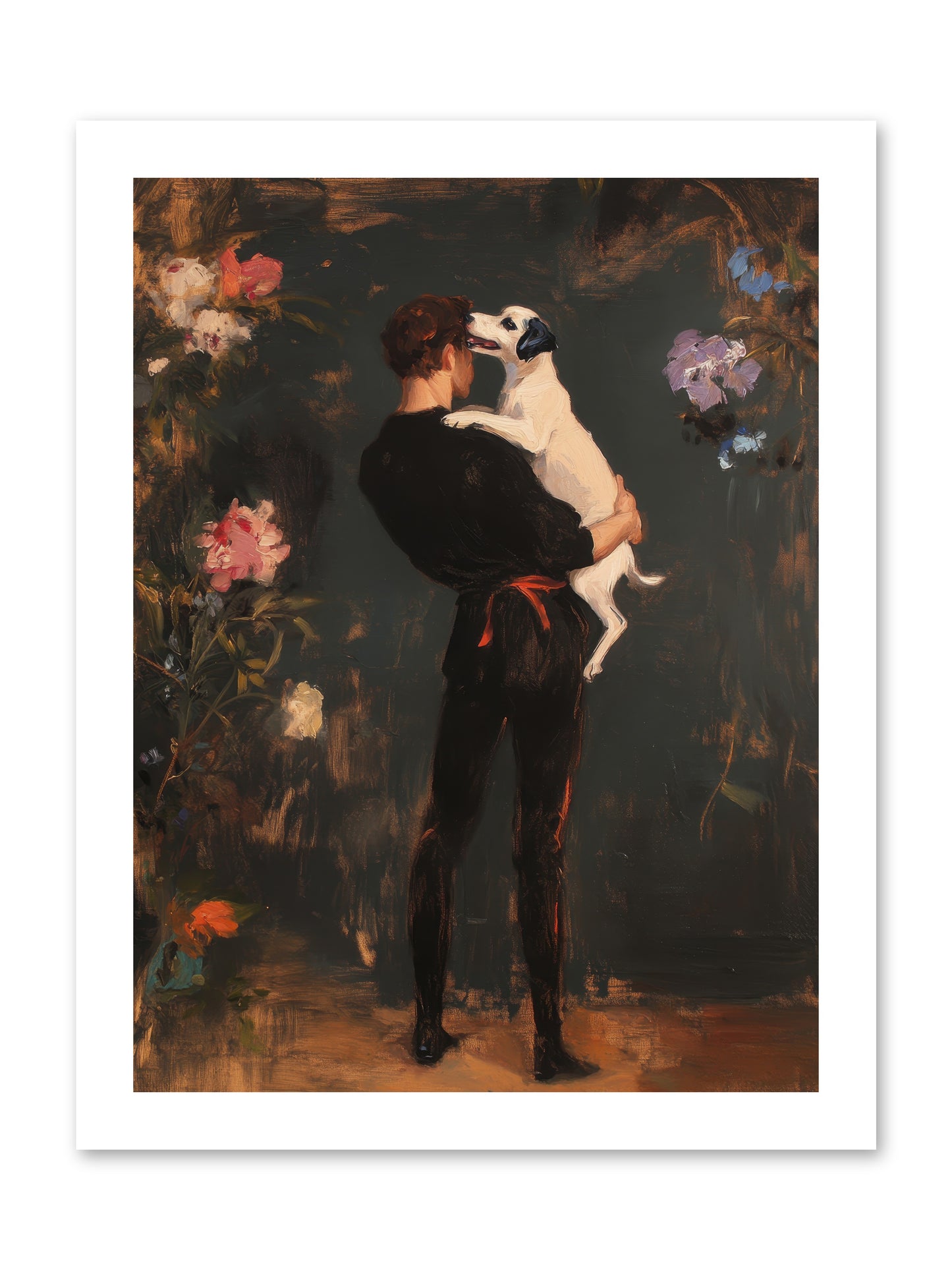 Journey's Best Friend -- Loose Canvas Print 12x16