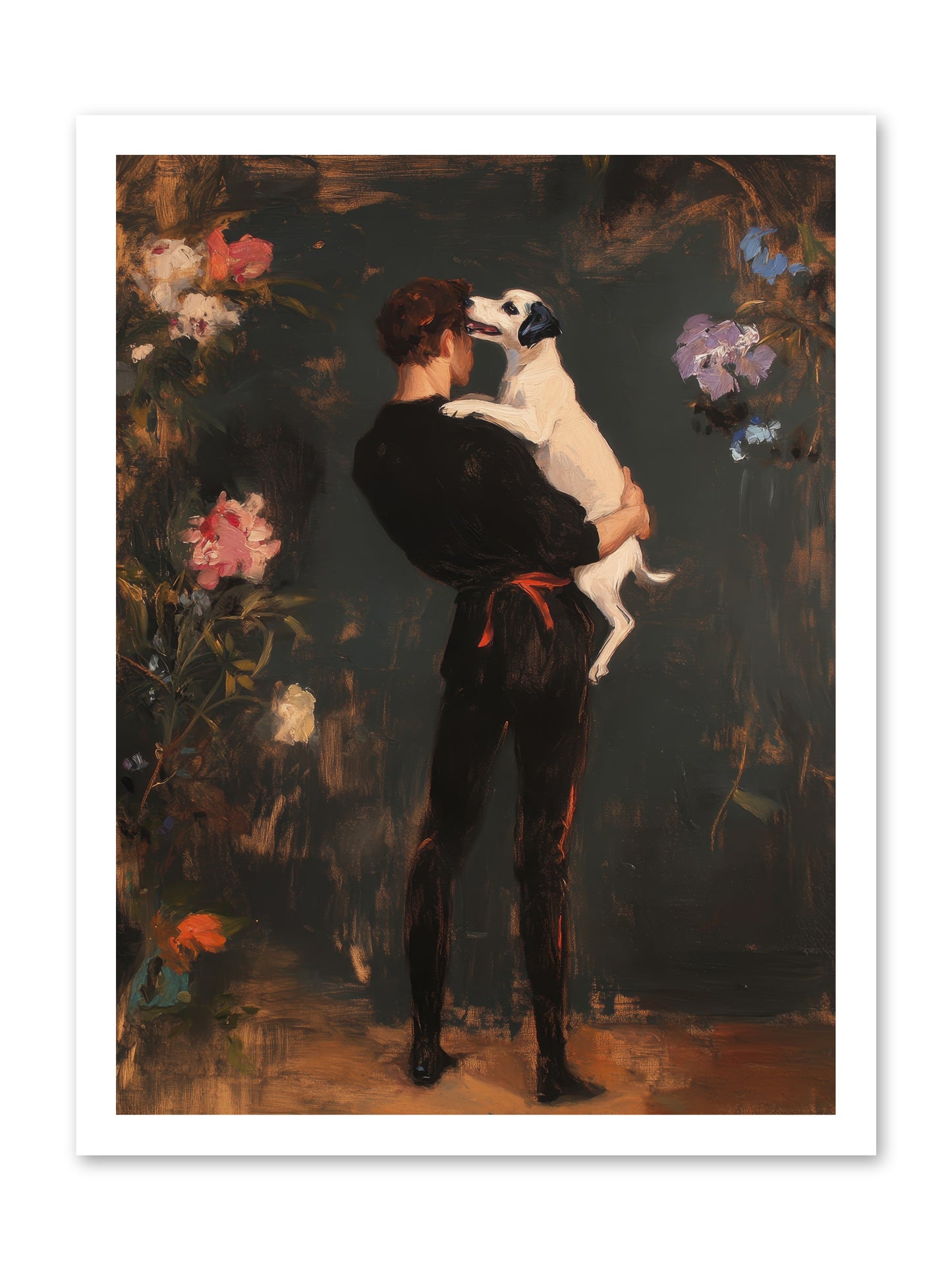 Journey's Best Friend -- Loose Canvas Print 18x24