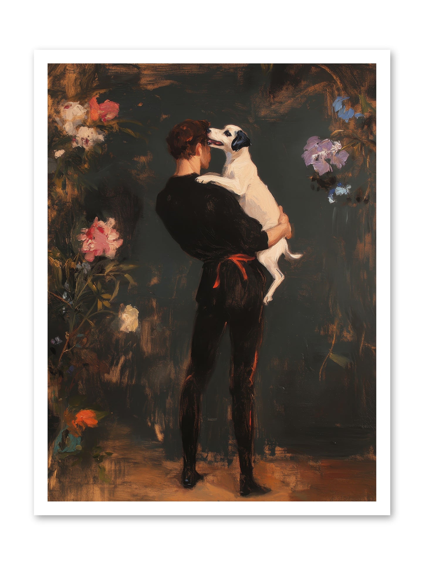 Journey's Best Friend -- Loose Canvas Print 24x32
