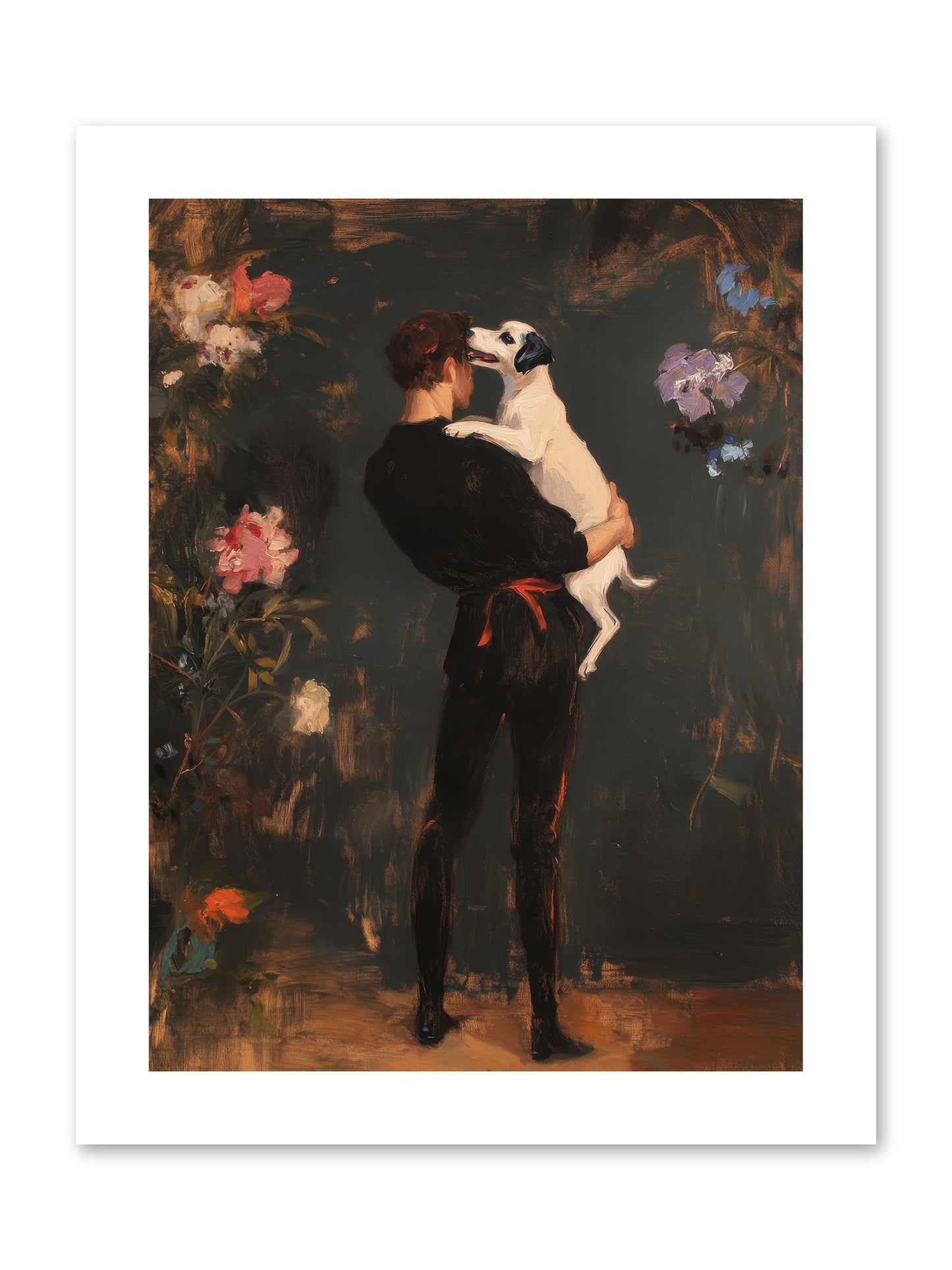Journey's Best Friend -- Loose Canvas Print 9x12