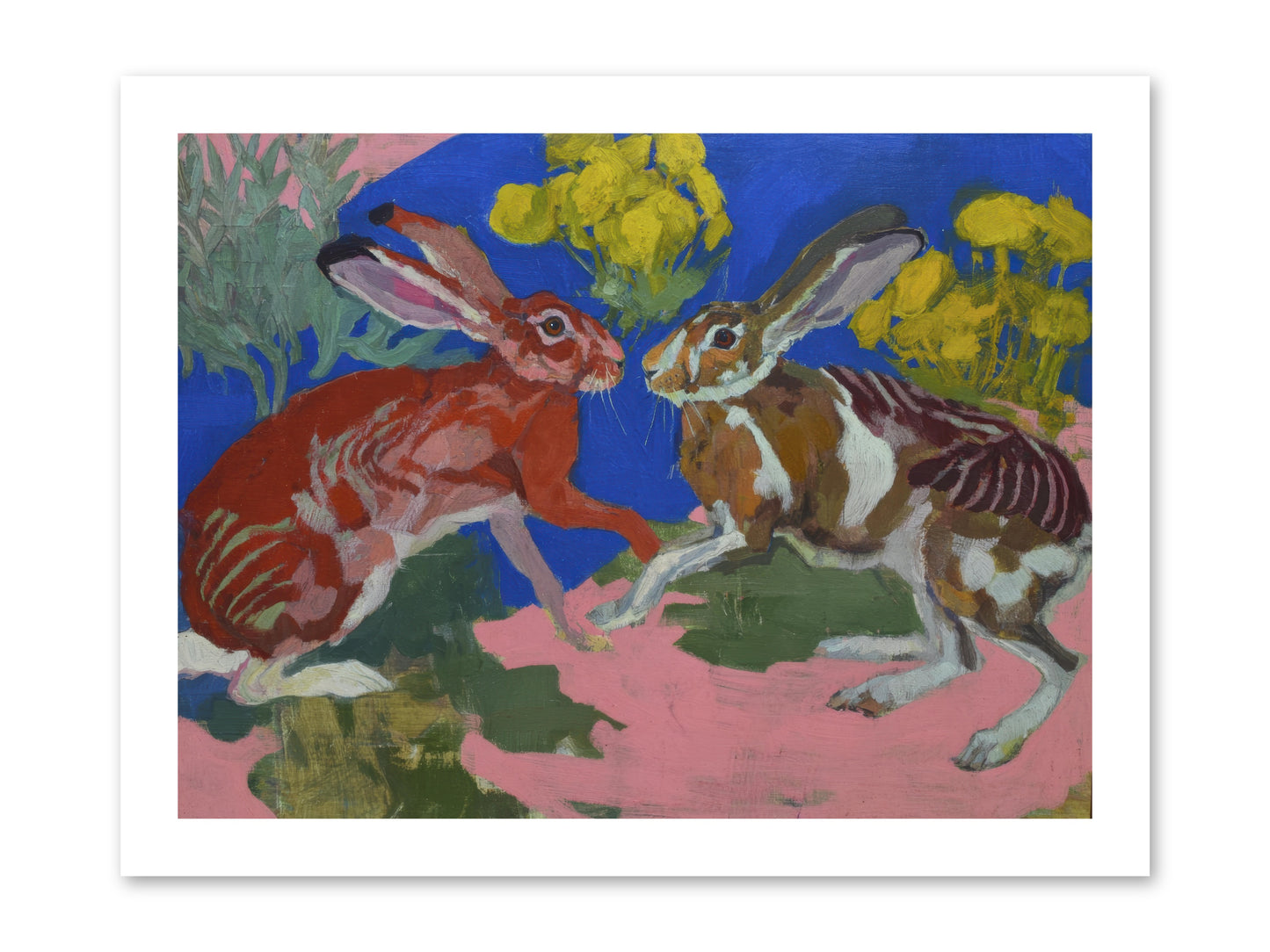 Joy Remembered Us -- Loose Canvas Print 16x12
