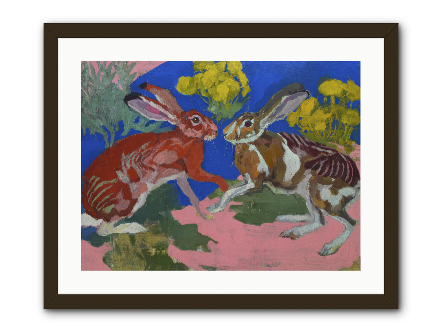 Joy Remembered Us -- Framed Print - Black 24x18