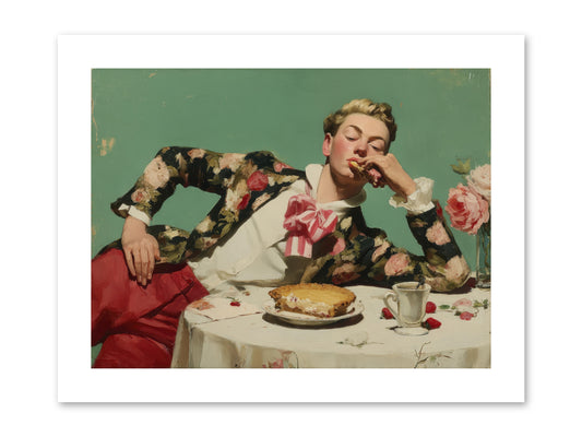 Joyful Expectation -- Paper Print 12x9