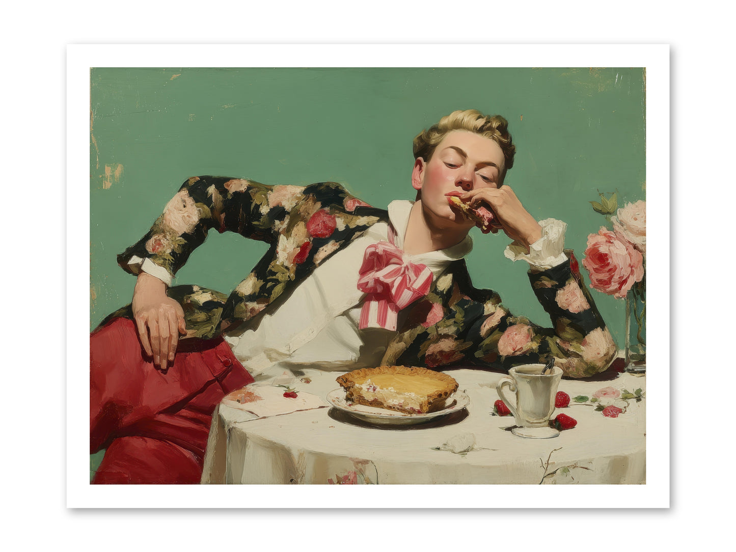 Joyful Expectation -- Loose Canvas Print 24x18