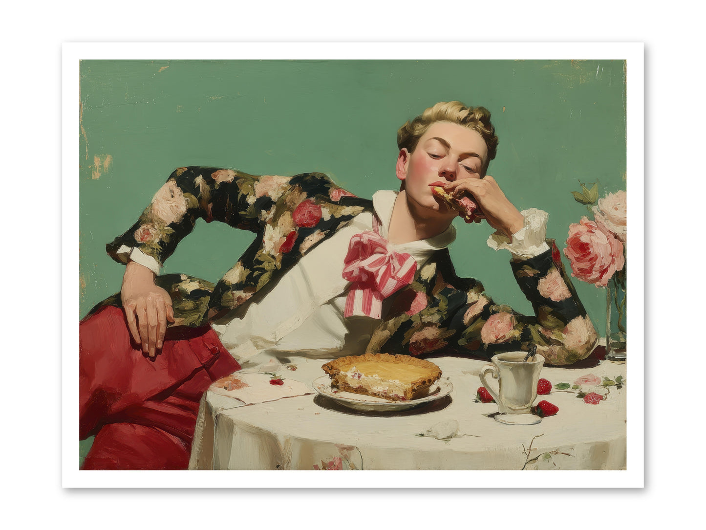 Joyful Expectation -- Loose Canvas Print 32x24