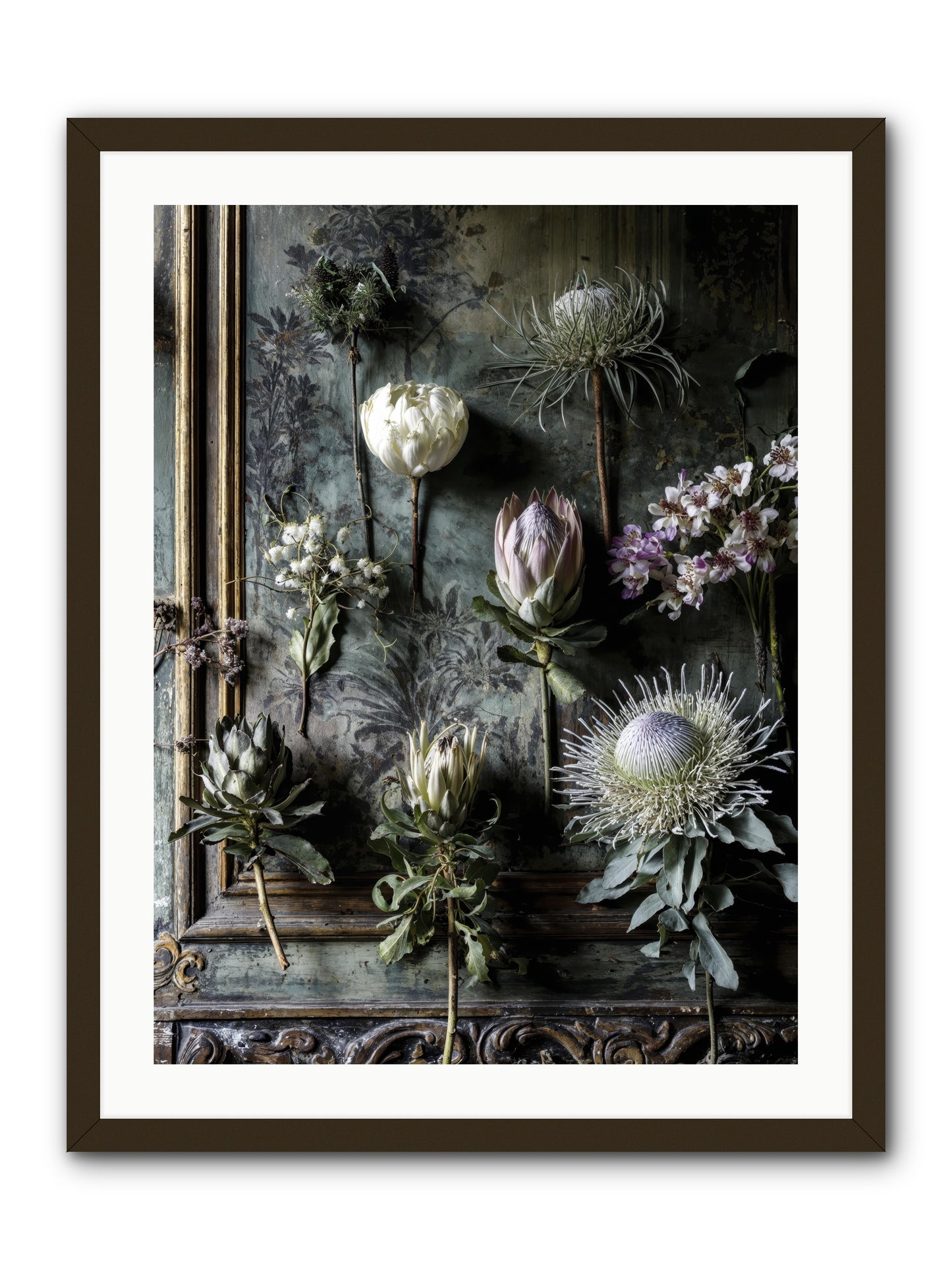 Joy's Beautiful Melancholy -- Framed Print - Black 24x32