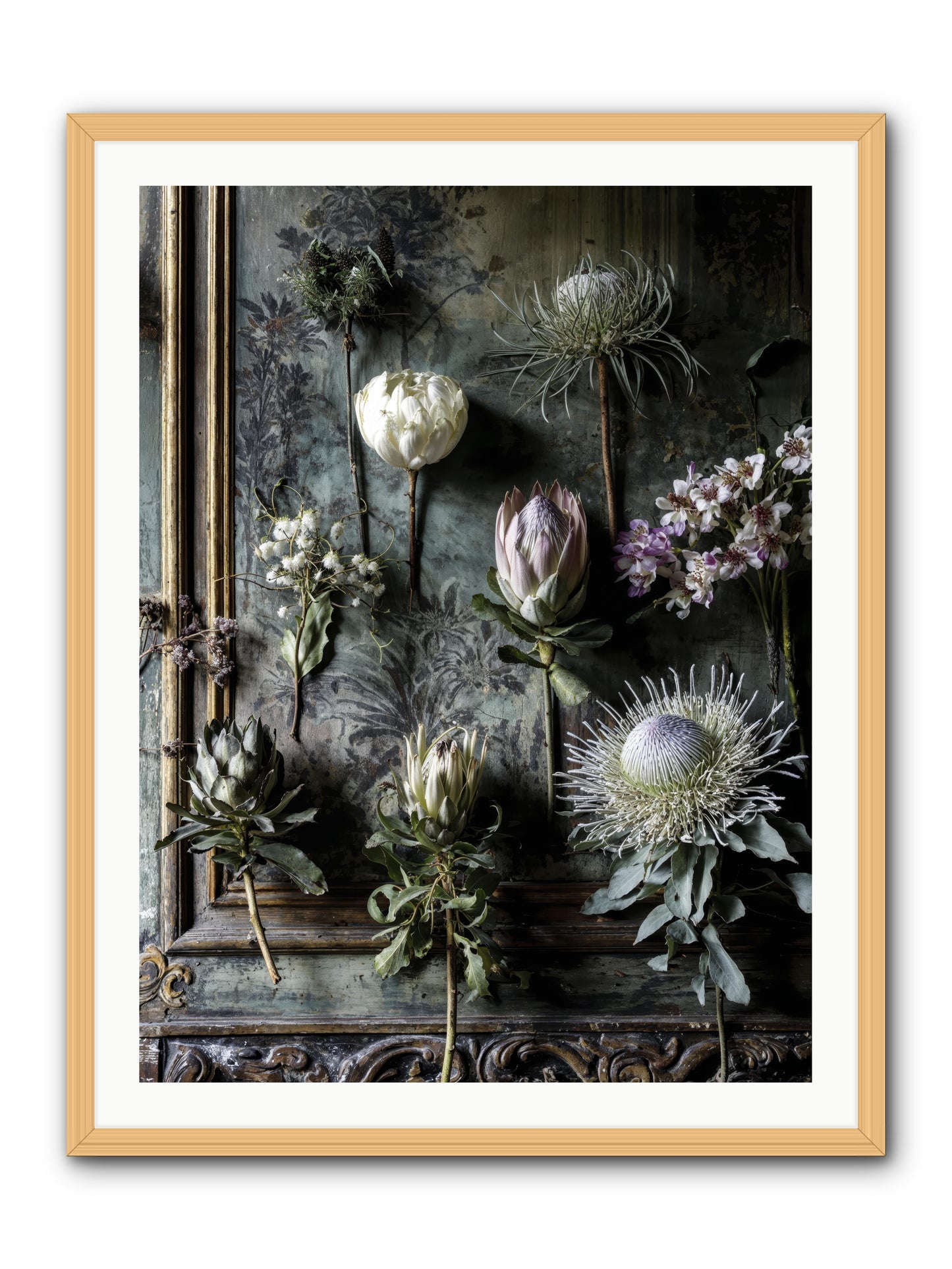 Joy's Beautiful Melancholy -- Framed Print - Natural 30x40