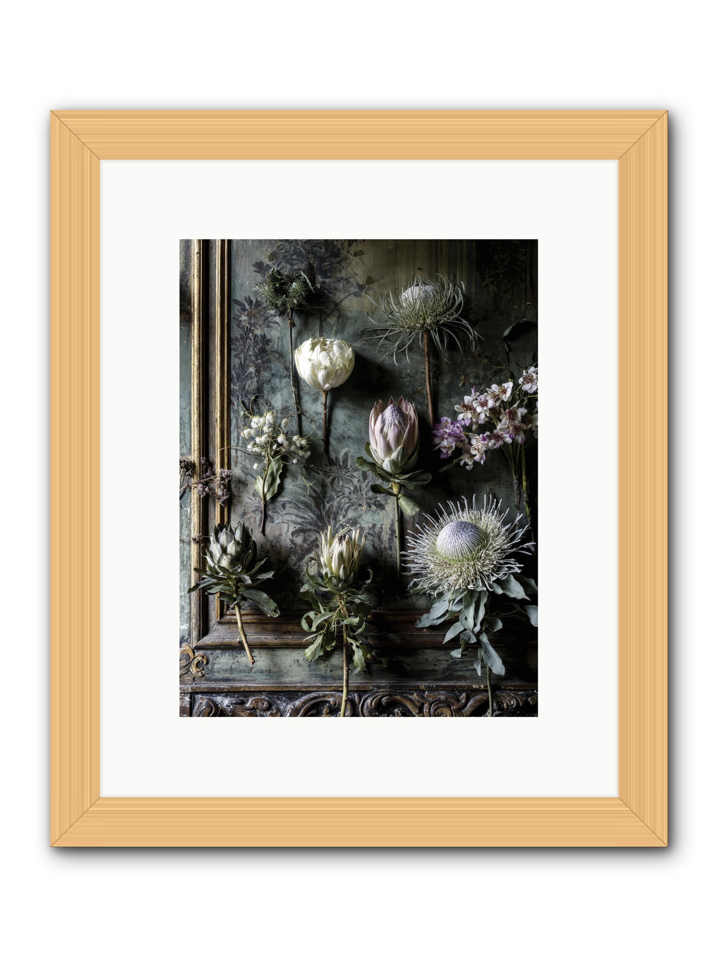 Joy's Beautiful Melancholy -- Framed Print - Natural 9x12