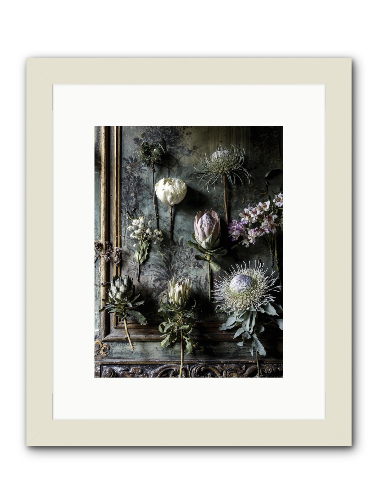 Joy's Beautiful Melancholy -- Framed Print - White 9x12