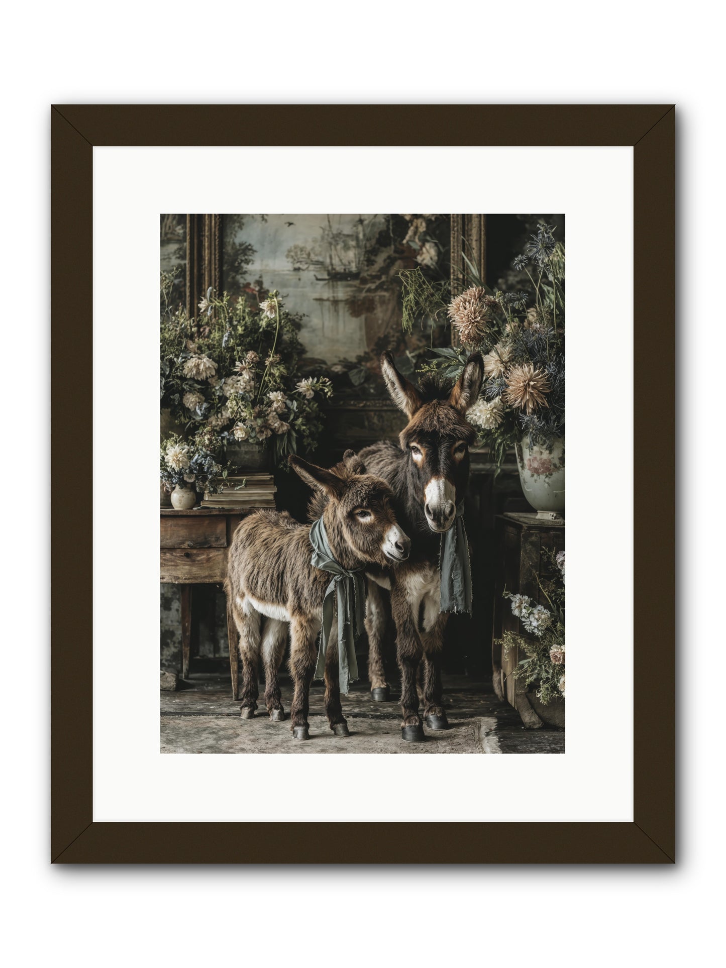 Joy's quiet details -- Framed Print - Black 12x16