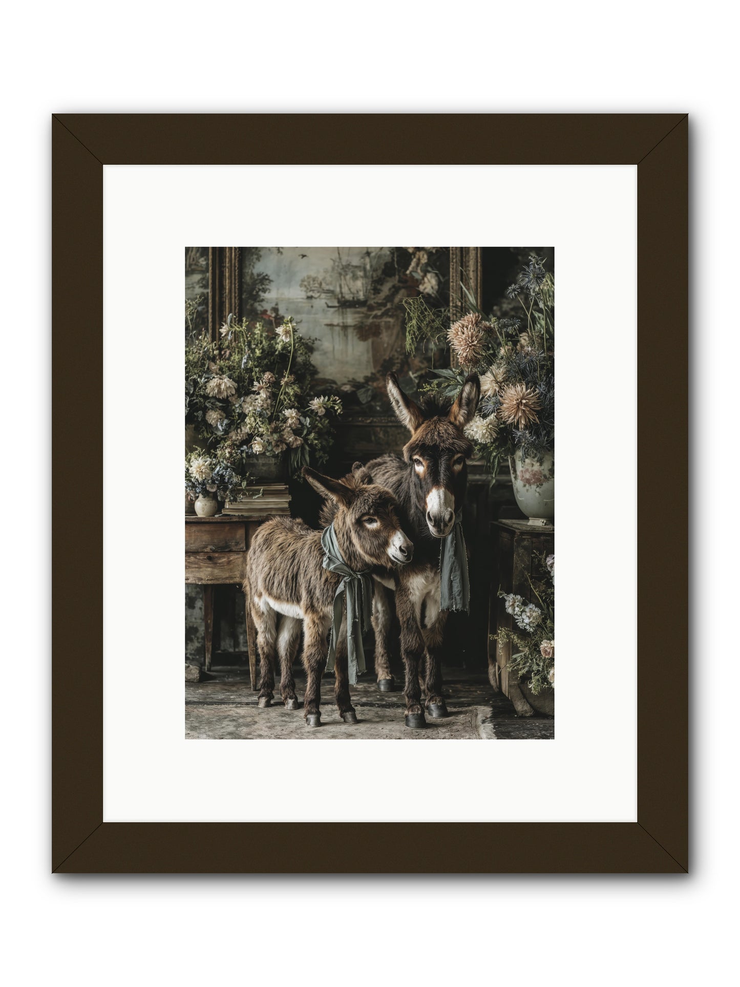 Joy's quiet details -- Framed Print - Black 9x12