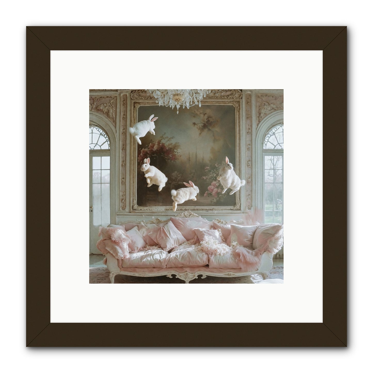 Jubilation -- Framed Print - Black 10x10