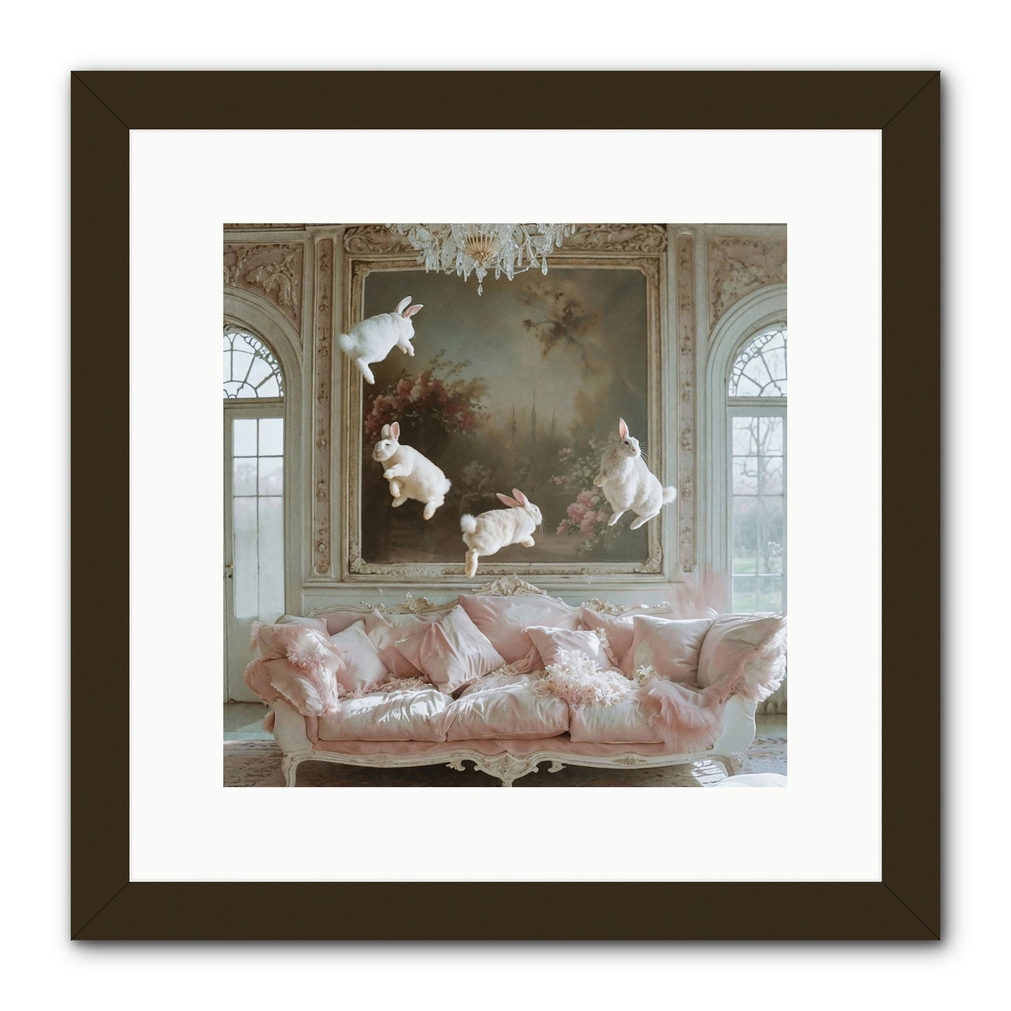 Jubilation -- Framed Print - Black 12x12