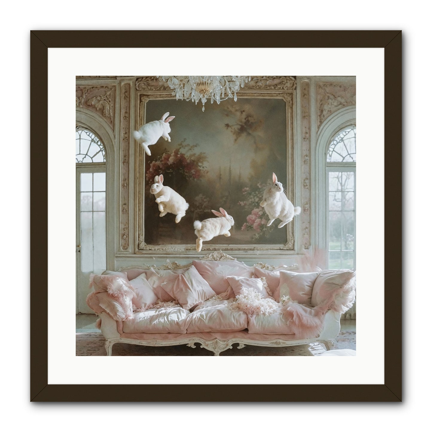 Jubilation -- Framed Print - Black 20x20