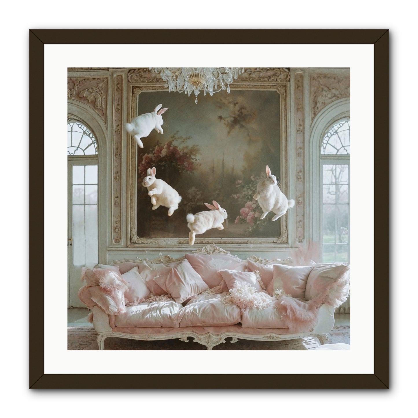 Jubilation -- Framed Print - Black 24x24