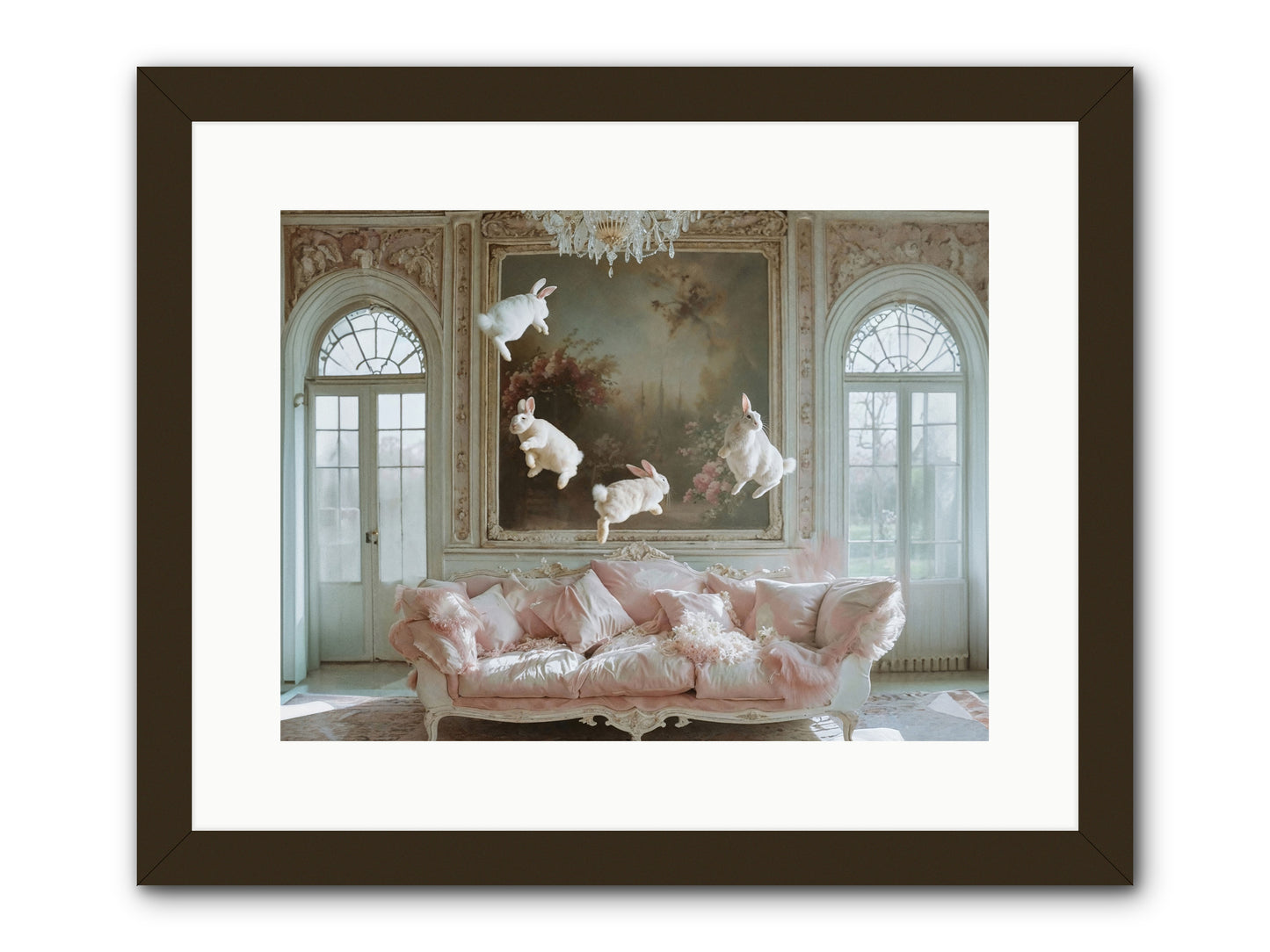 Jubilation Avec Fenetres -- Framed Print - Black 16x12