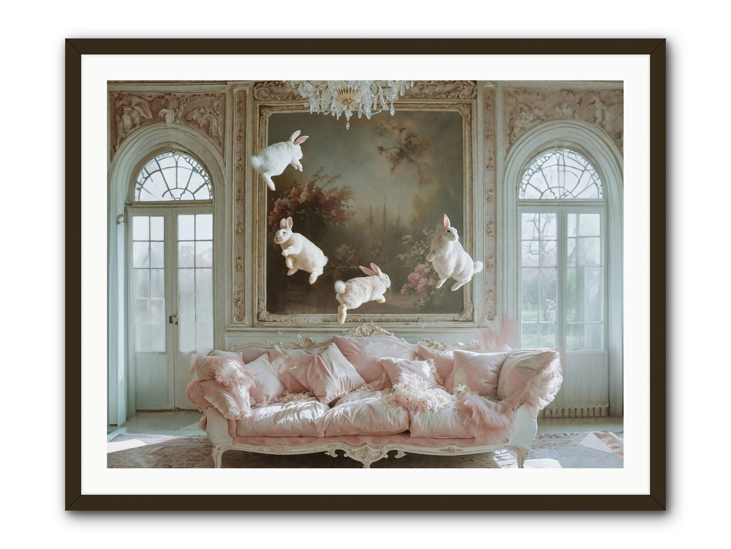 Jubilation Avec Fenetres -- Framed Print - Black 40x30