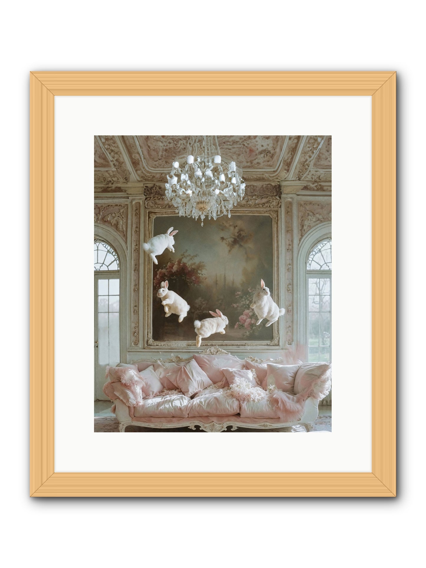Jubilation Grande -- Framed Print - Natural 12x15