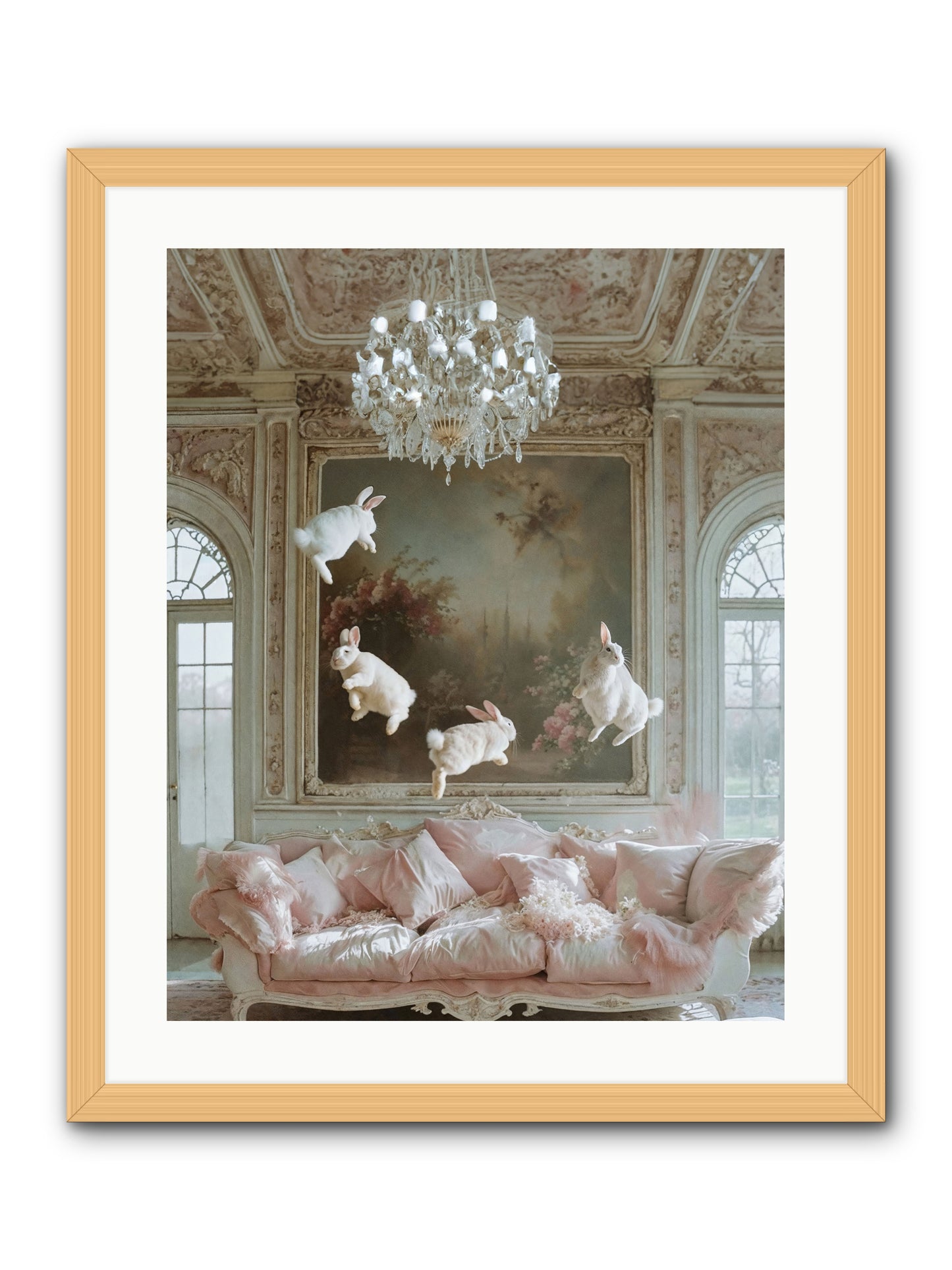Jubilation Grande -- Framed Print - Natural 20x25