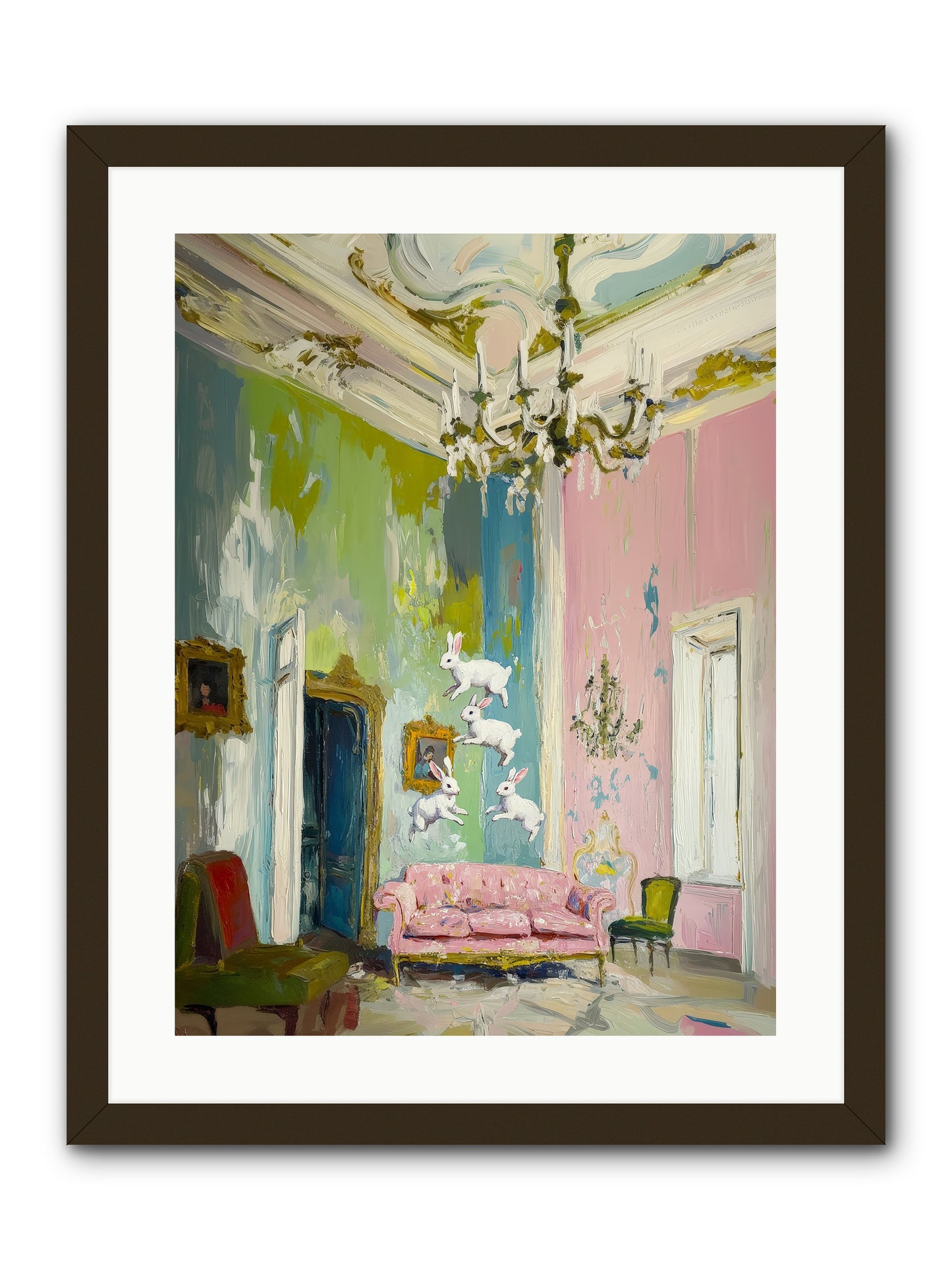 Jubilation No. 10 -- Framed Print - Black 18x24