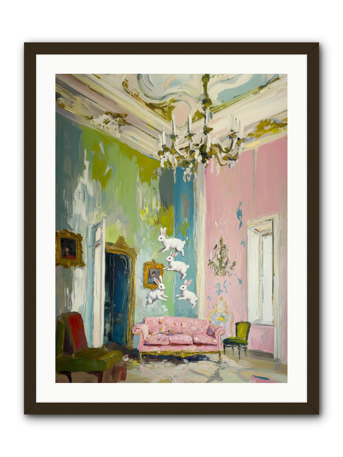 Jubilation No. 10 -- Framed Print - Black 24x32