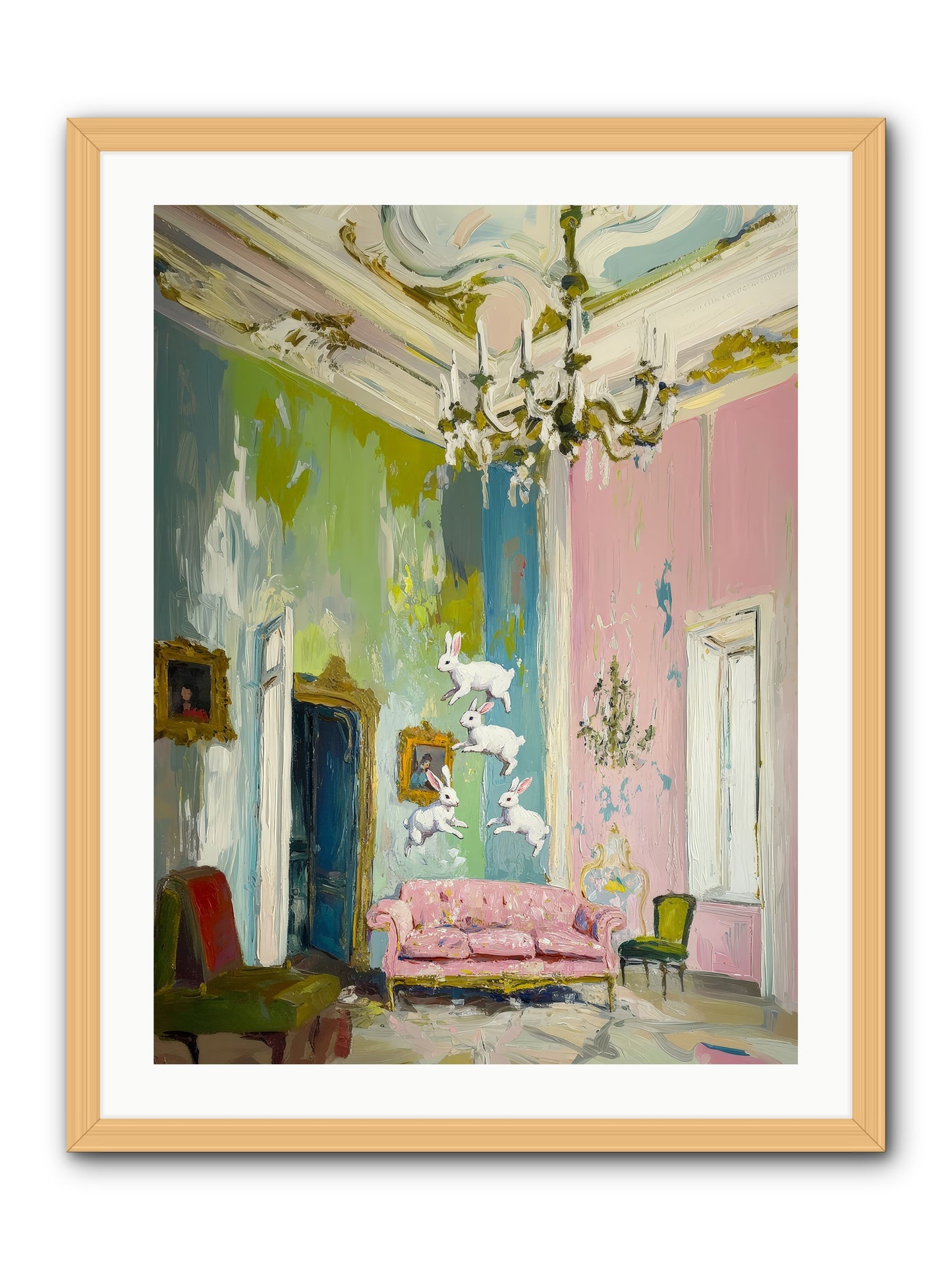 Jubilation No. 10 -- Framed Print - Natural 24x32
