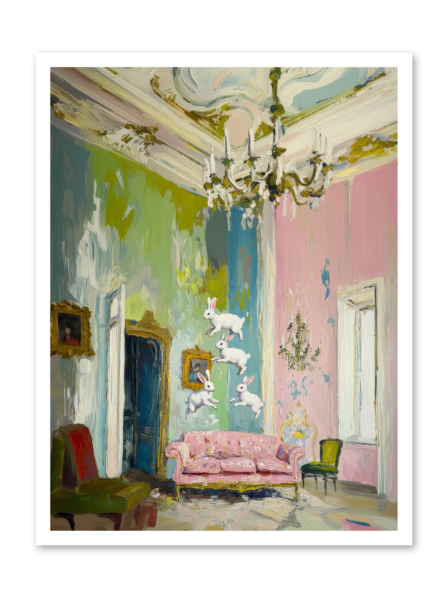 Jubilation No. 10 -- Loose Canvas Print 24x32