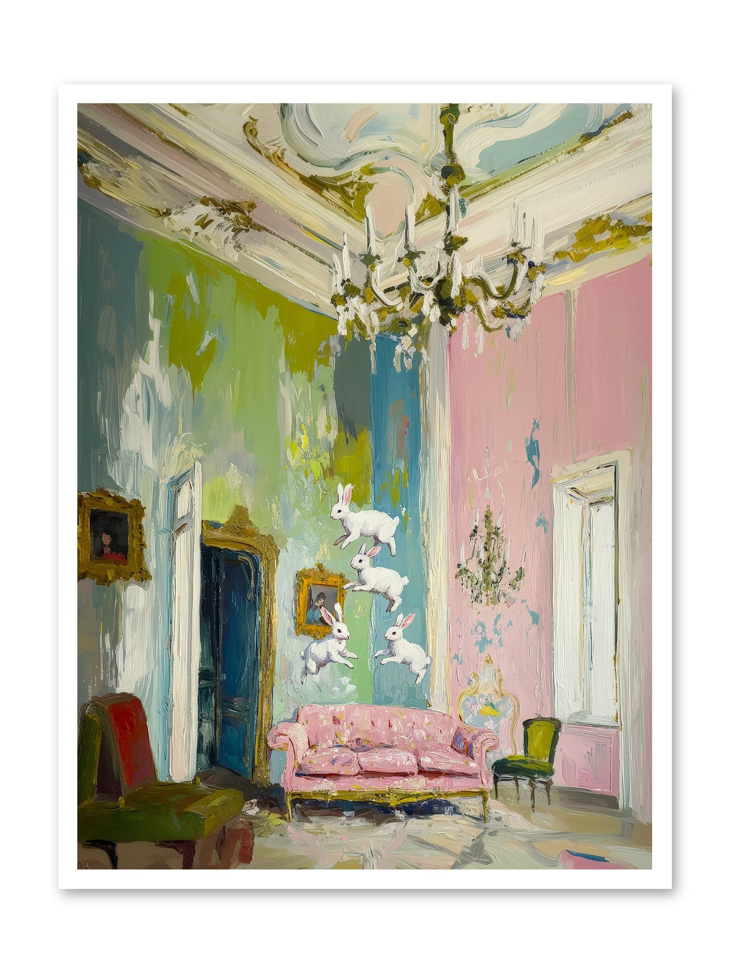 Jubilation No. 10 -- Loose Canvas Print 30x40