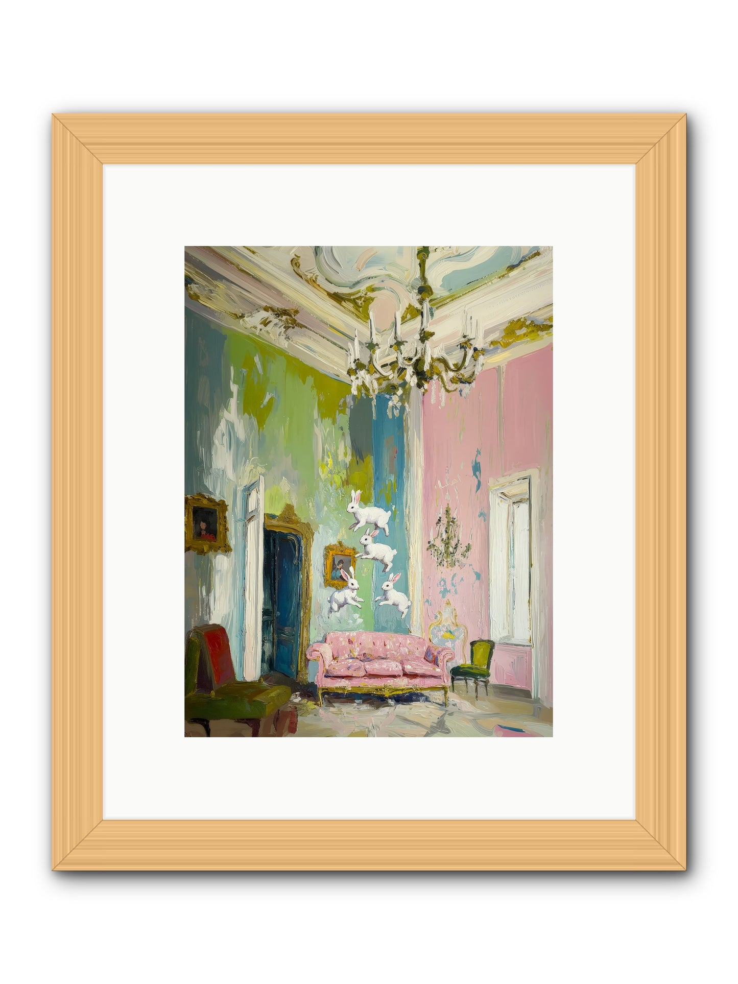 Jubilation No. 10 -- Framed Print - Natural 9x12