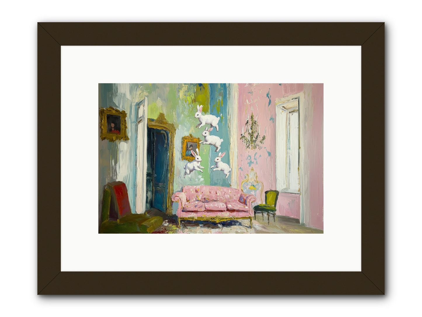 Jubilation No. 11 -- Framed Print - Black 12x8