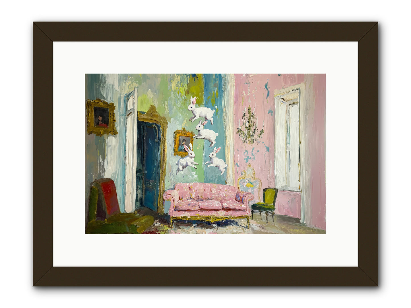 Jubilation No. 11 -- Framed Print - Black 15x10