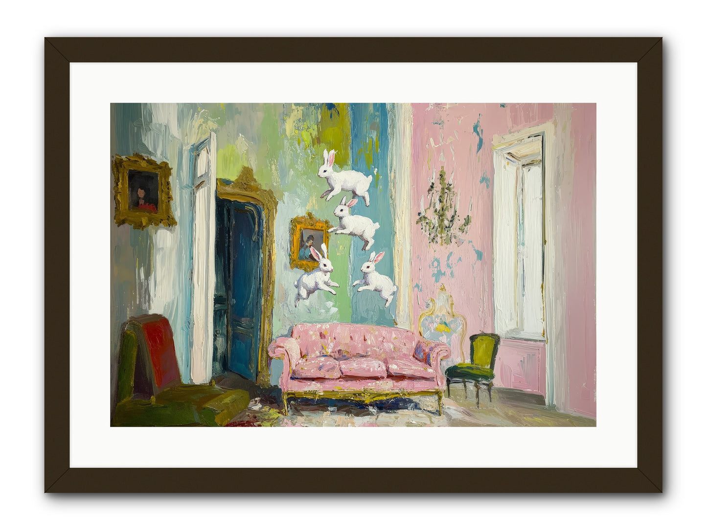 Jubilation No. 11 -- Framed Print - Black 24x16