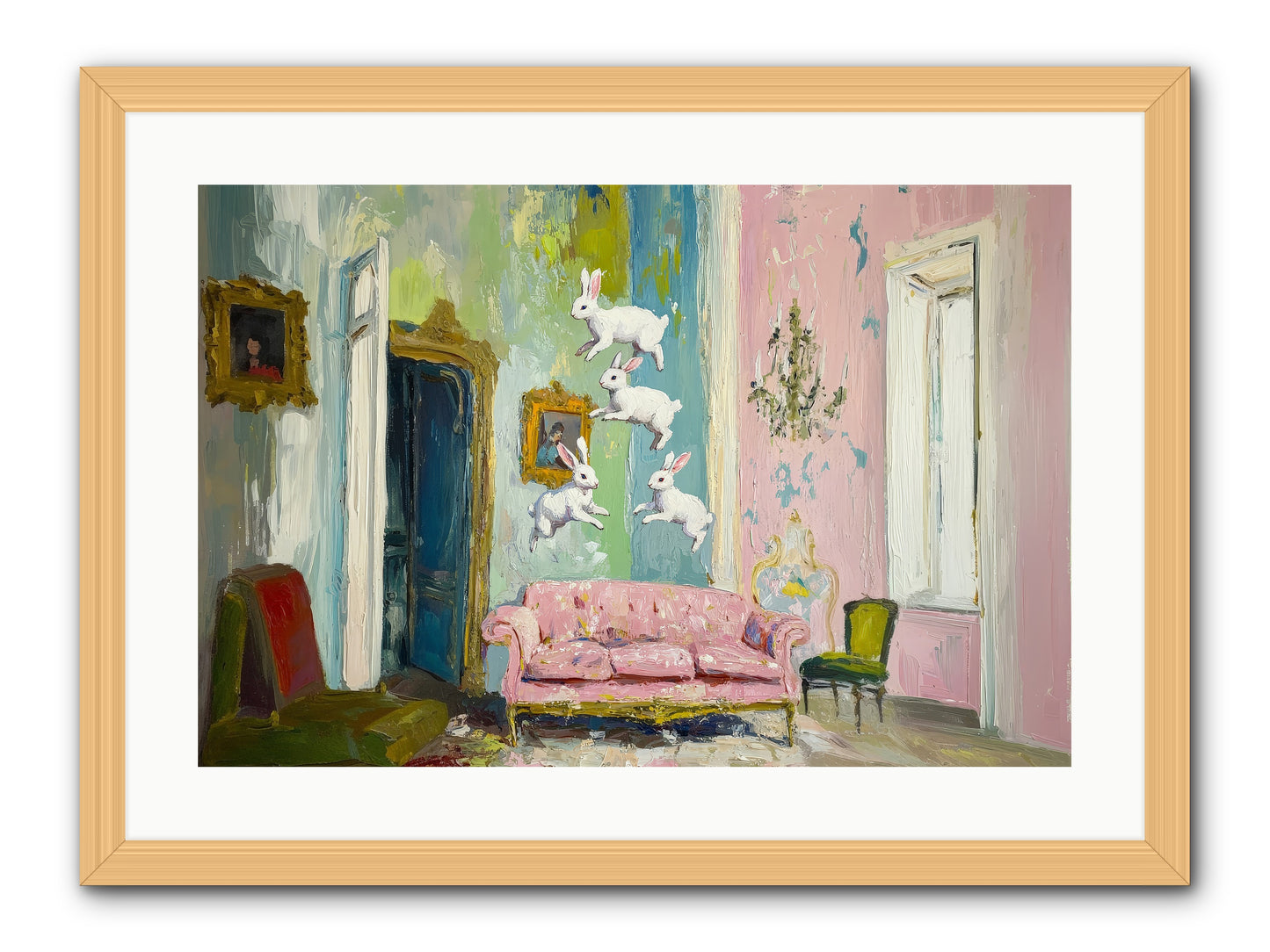 Jubilation No. 11 -- Framed Print - Natural 24x16