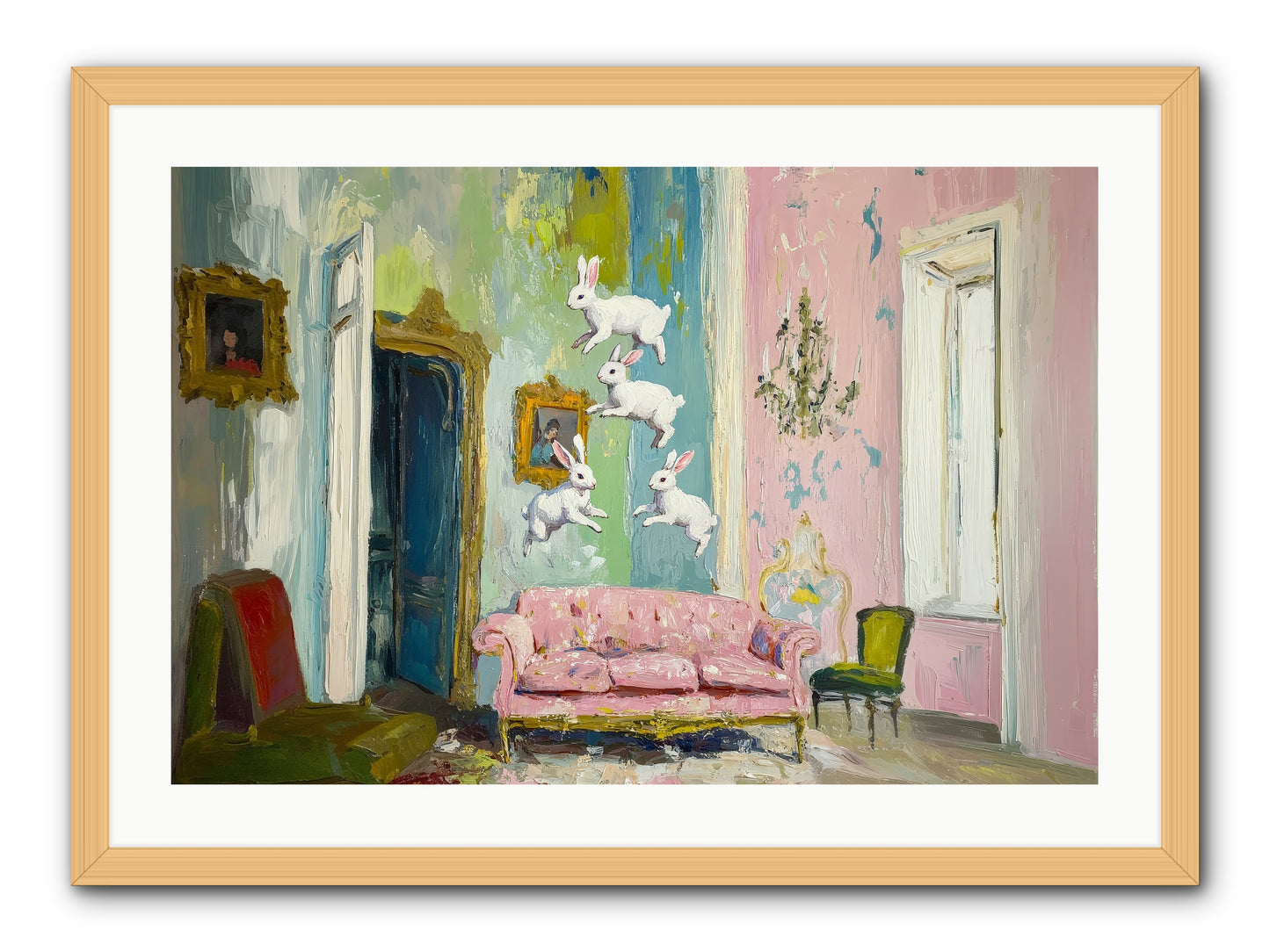 Jubilation No. 11 -- Framed Print - Natural 30x20