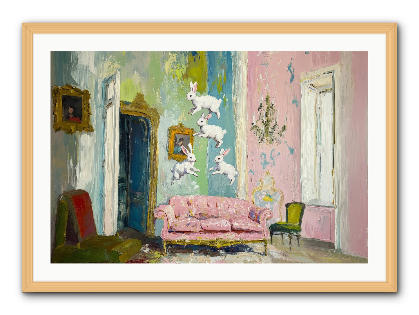 Jubilation No. 11 -- Framed Print - Natural 36x24