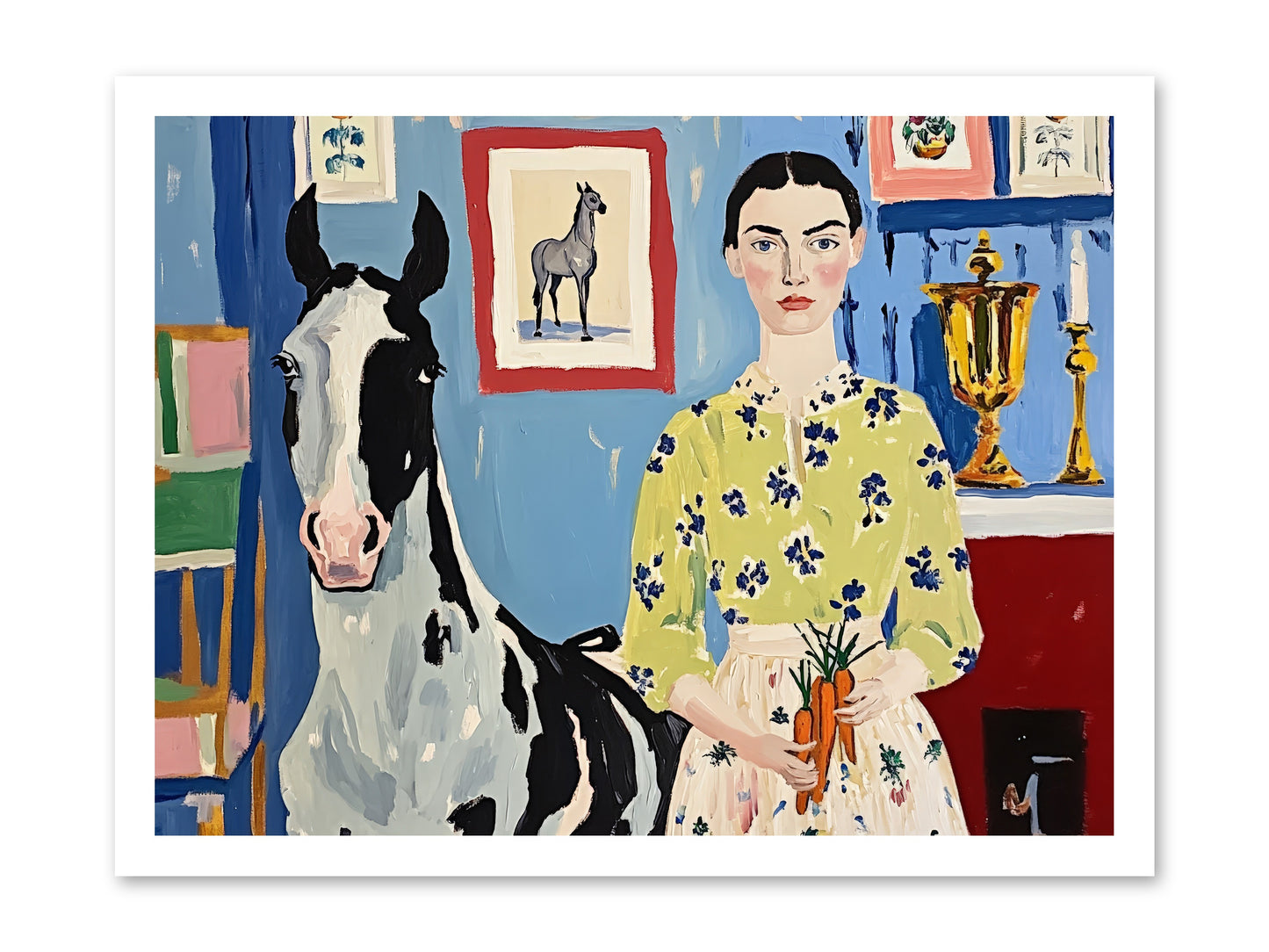 July Flowers -- Loose Canvas Print 24x18