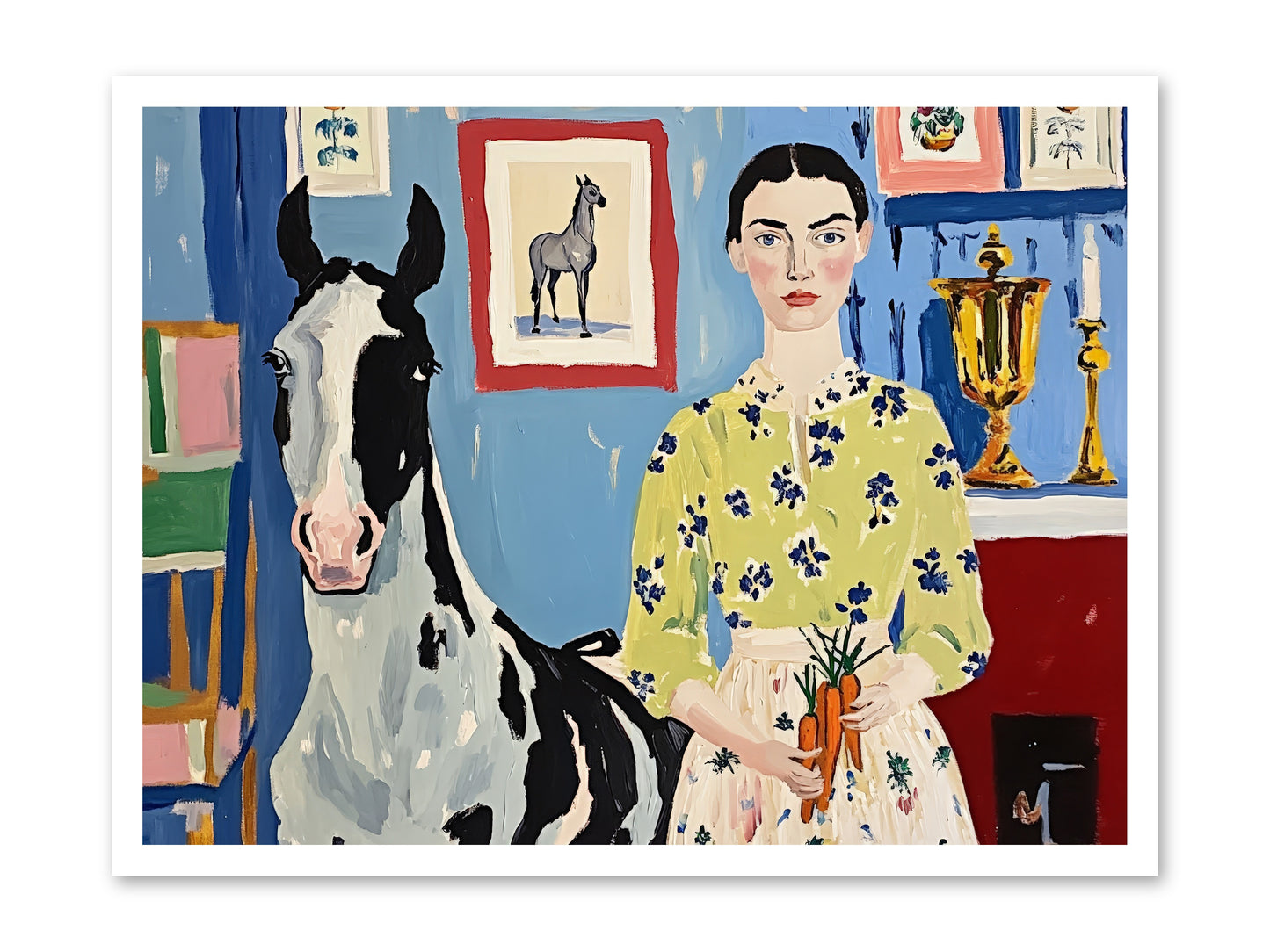 July Flowers -- Loose Canvas Print 32x24