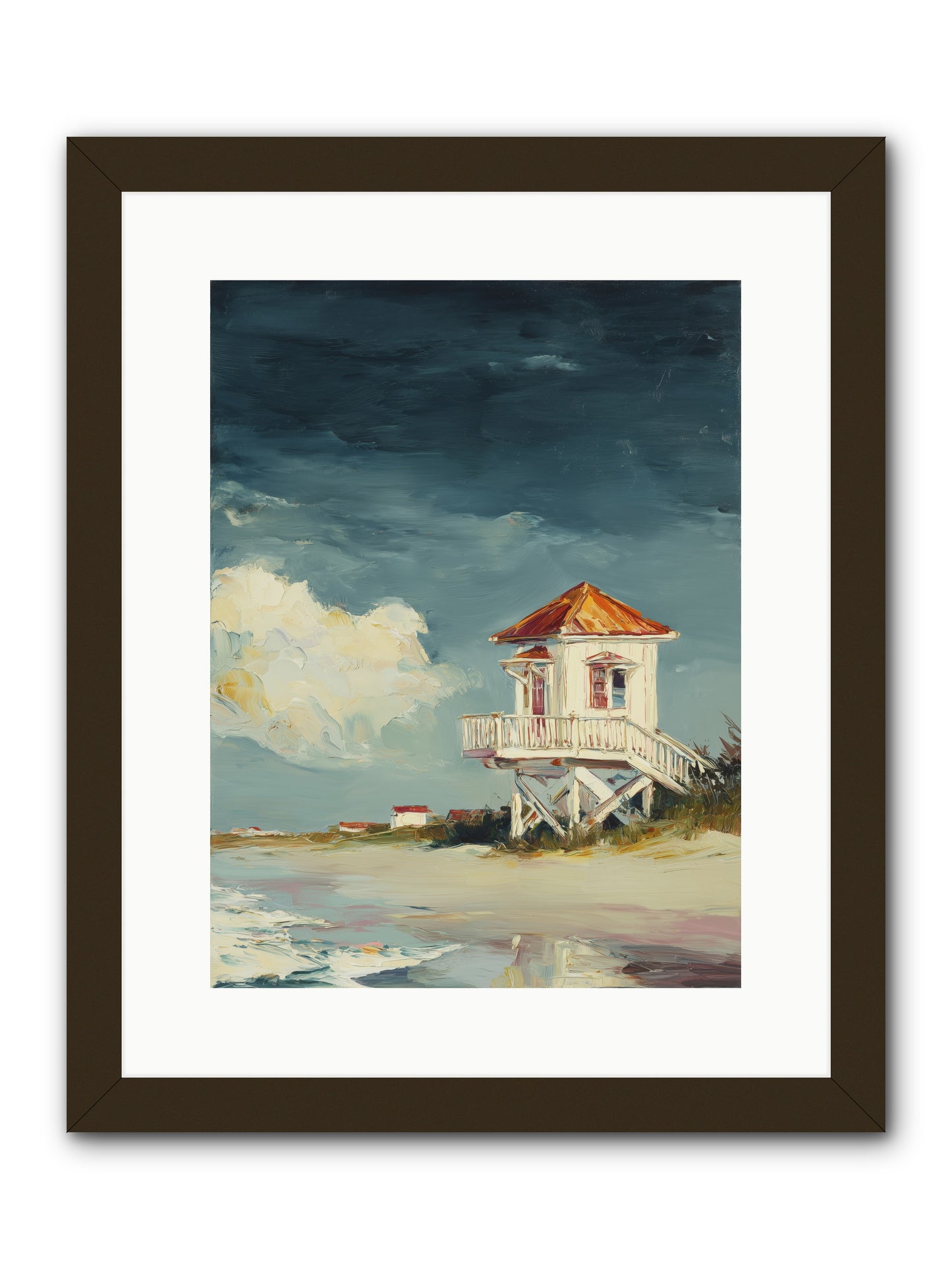 July's Perfect Moment -- Framed Print - Black 12x16