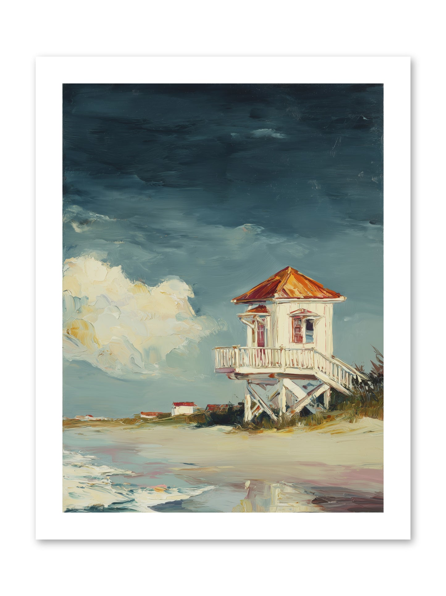 July's Perfect Moment -- Loose Canvas Print 12x16