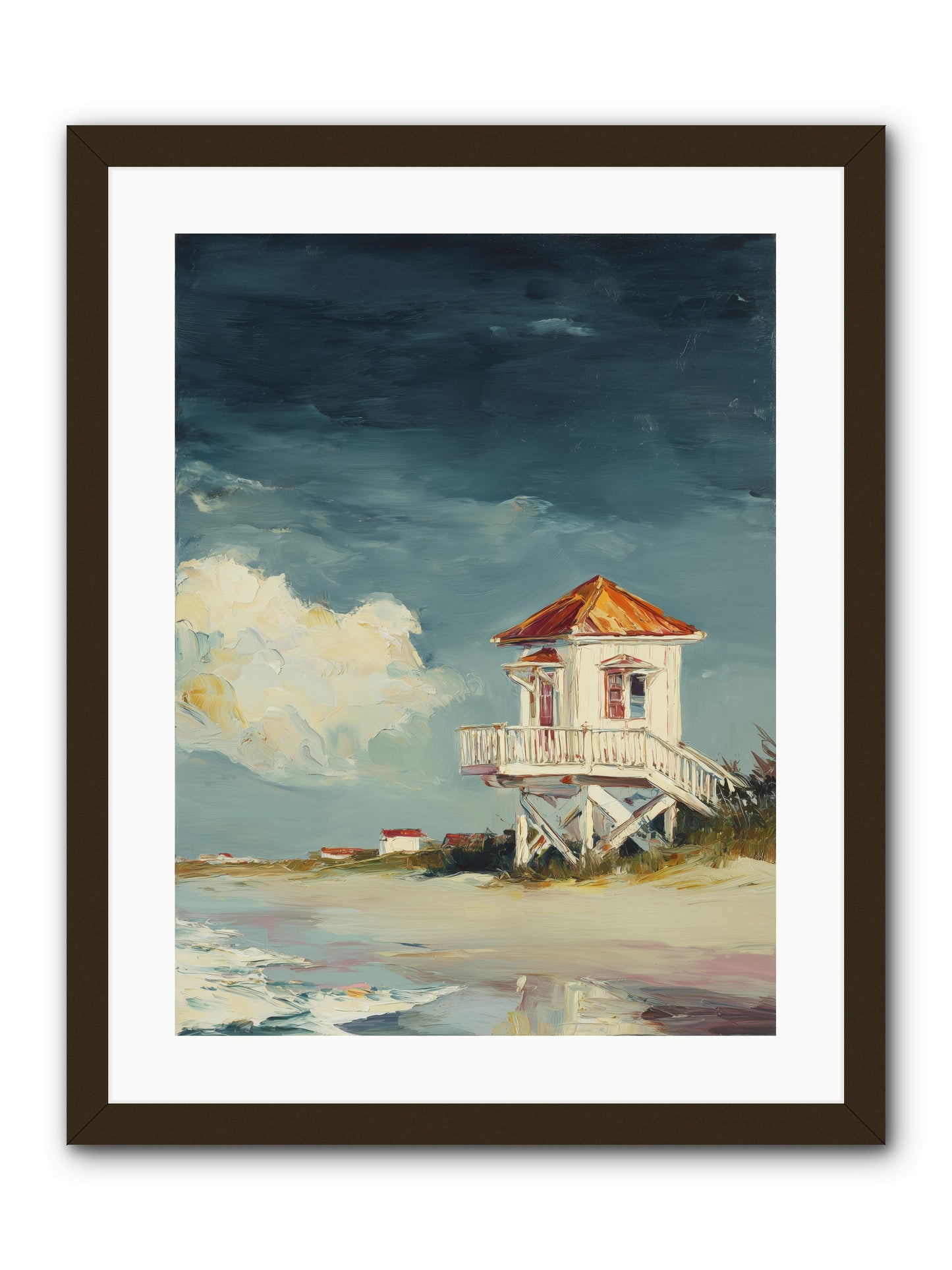 July's Perfect Moment -- Framed Print - Black 18x24