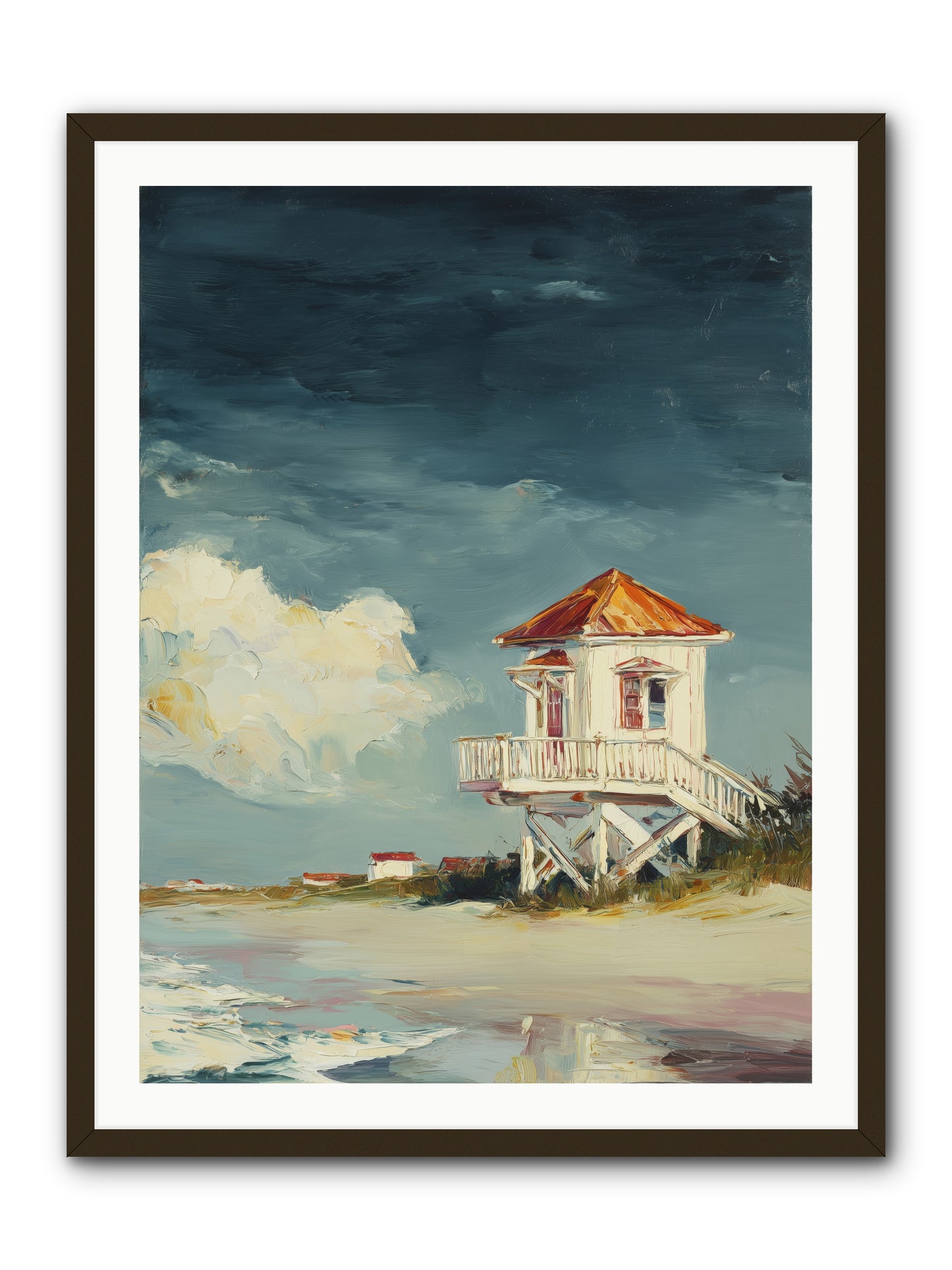 July's Perfect Moment -- Framed Print - Black 30x40