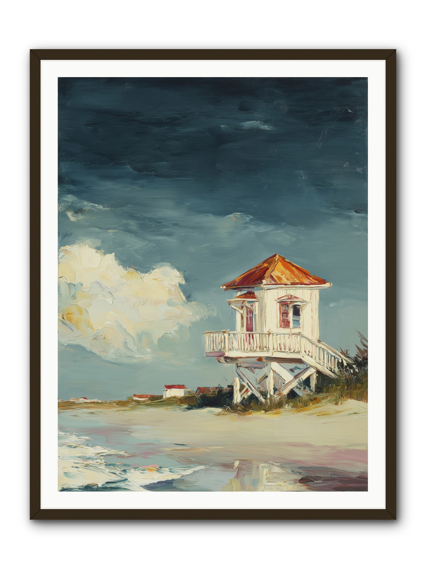 July's Perfect Moment -- Framed Print - Black 36x48